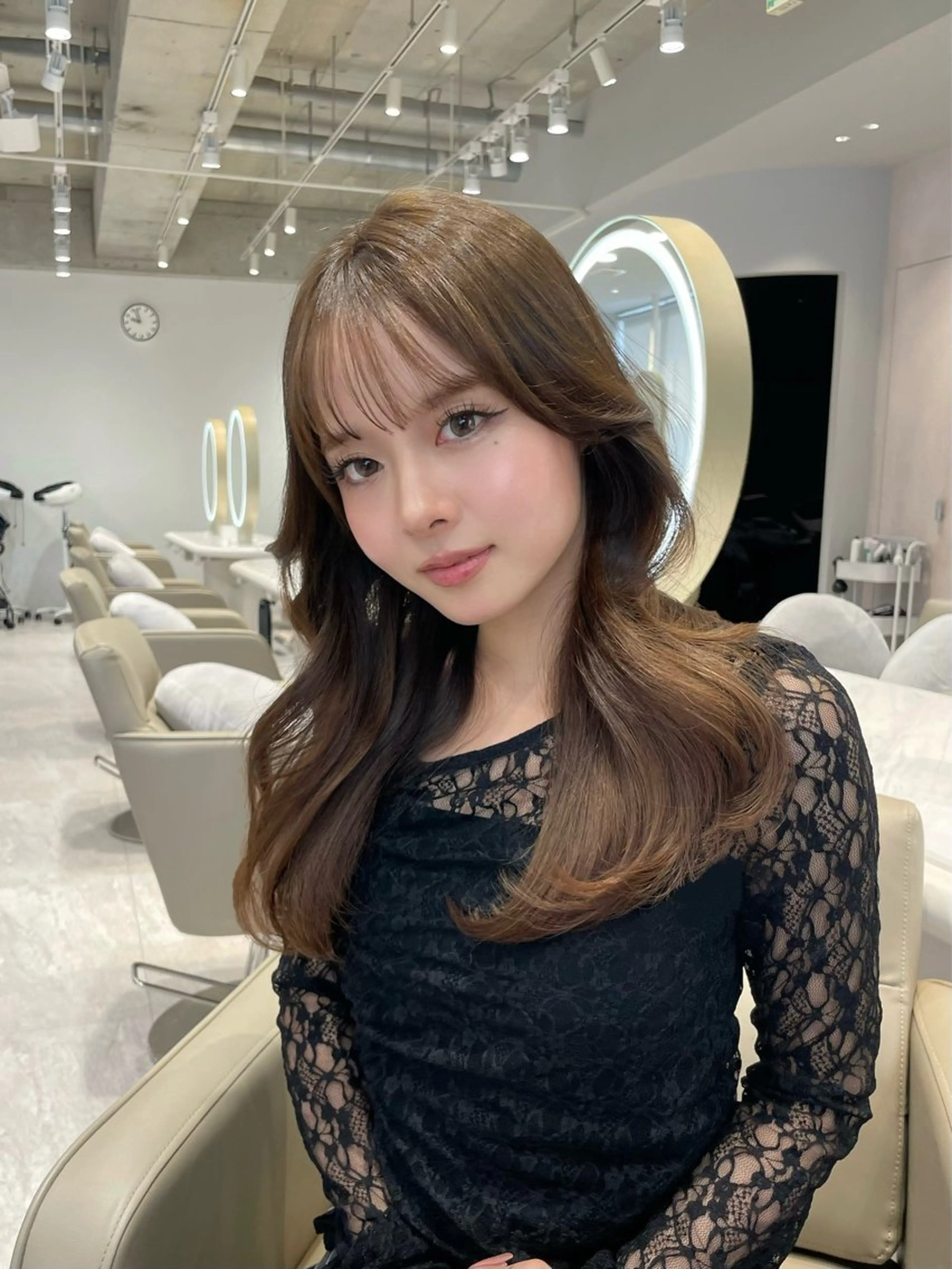 ロング Agnos青山/ yuuki🍒のヘアスタイル