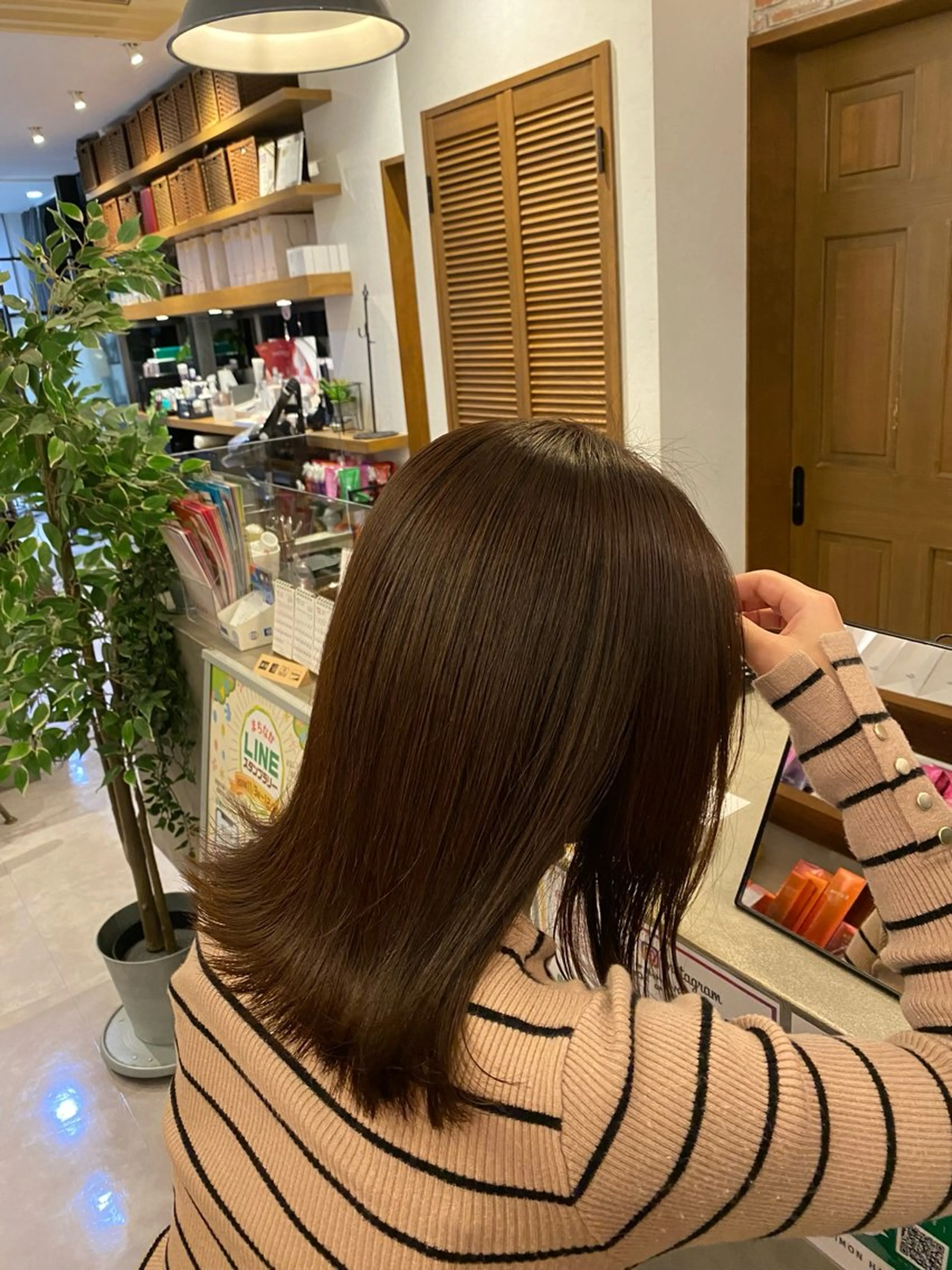 ミディアム 希優🌺ソムリエ /ブリーチ/カットのヘアスタイル