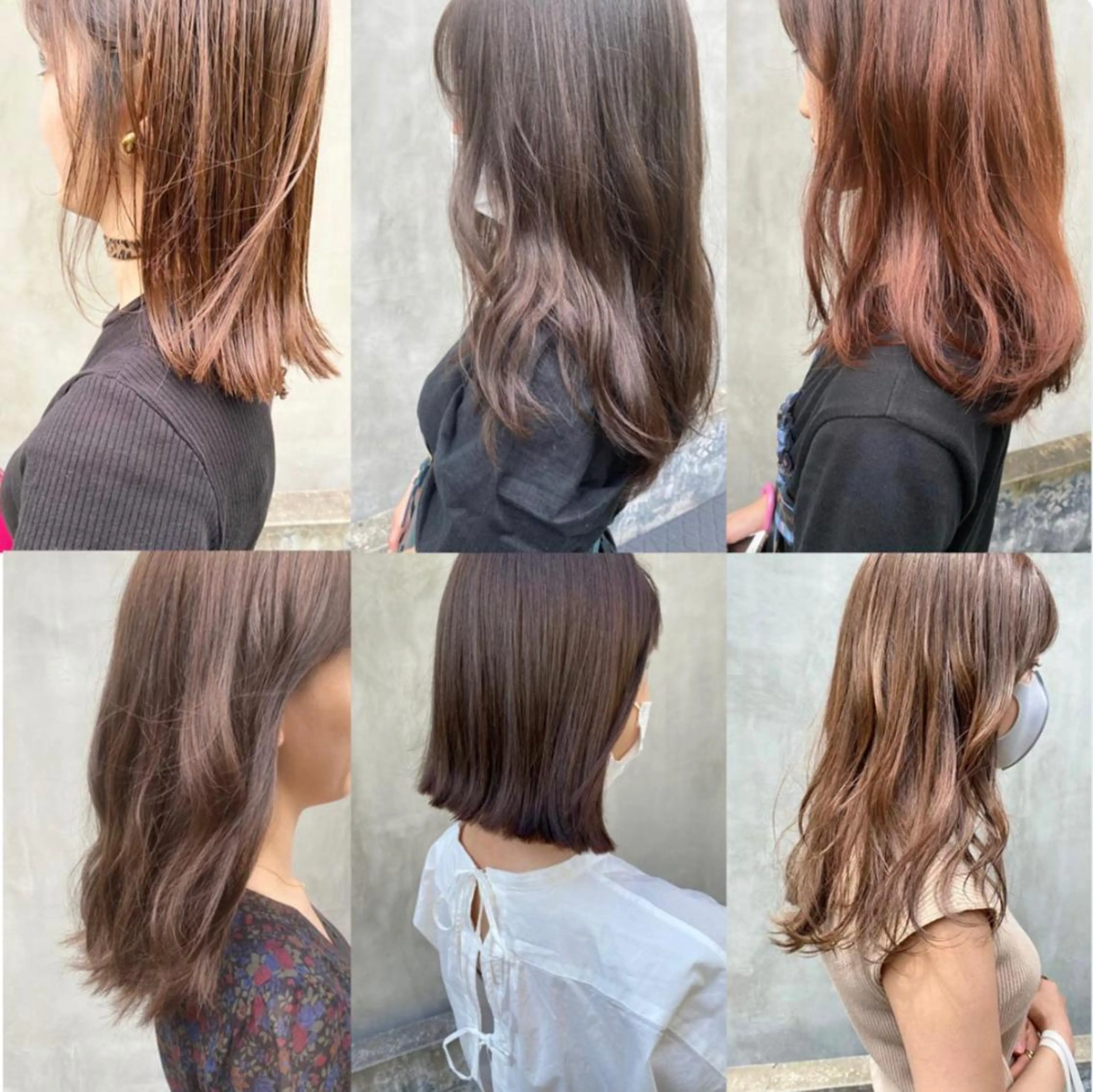 ミディアム カラー パーマ ヘアアレンジ メンズ キッズ ネイル マツエク・マツパ 透明感カラー Uil所属・インナーカラー/ KANAのヘアスタイル