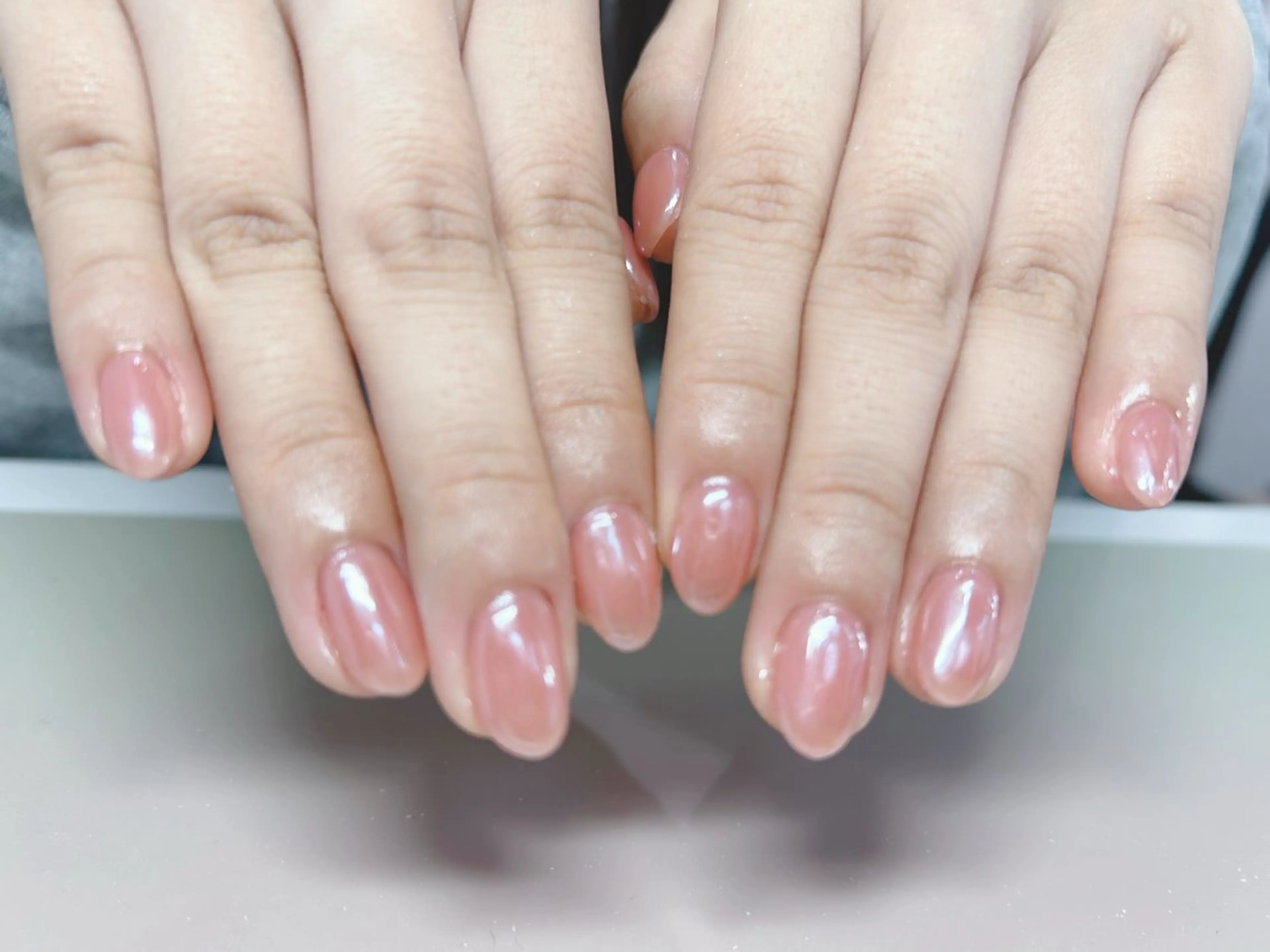 ネイル オーロラネイル ハンドネイル 室橋 舞のネイルデザイン