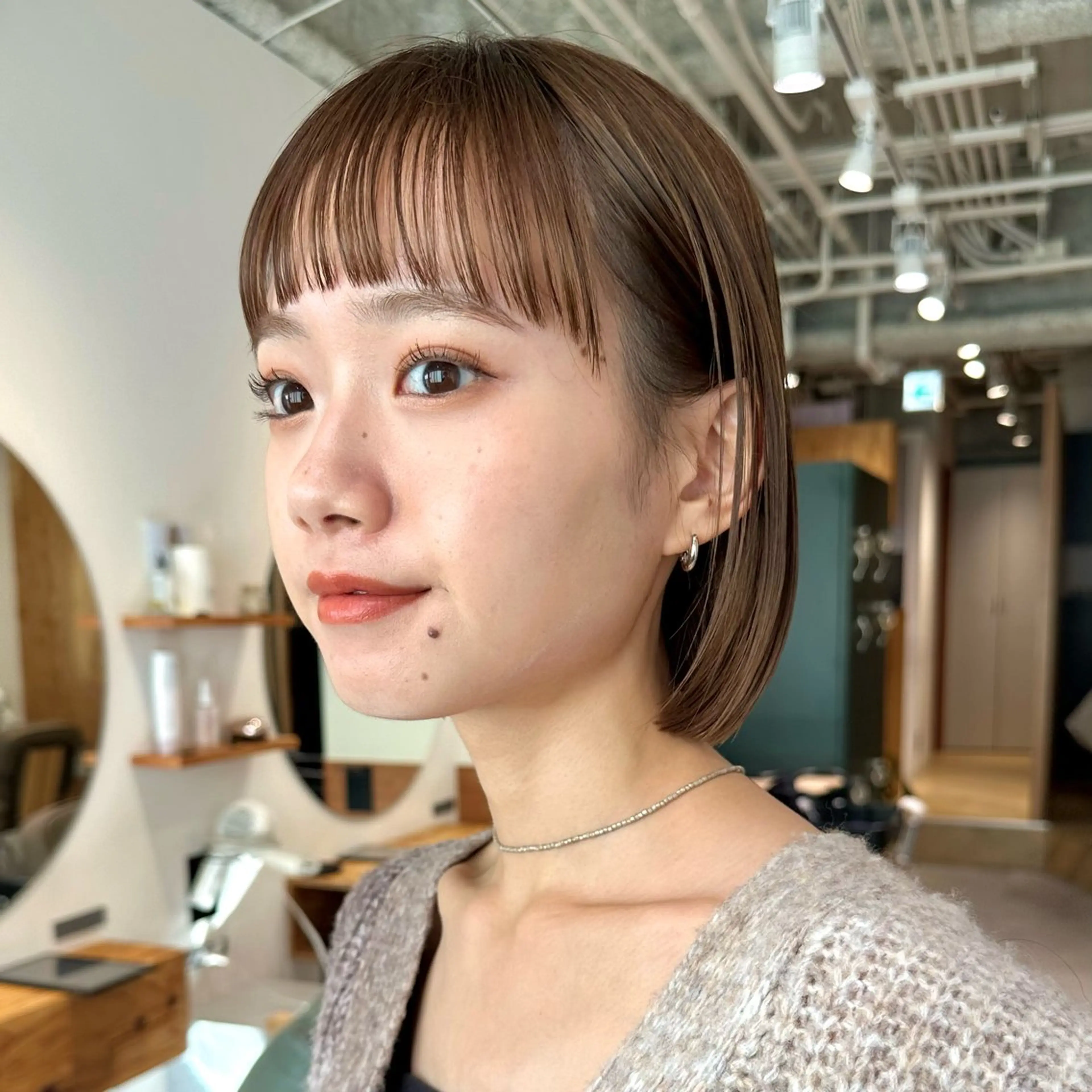 ショート sea by luvismけやき通り2号店所属・ボブ/ショート/ 縮毛矯正/岸本恭明のヘアスタイル