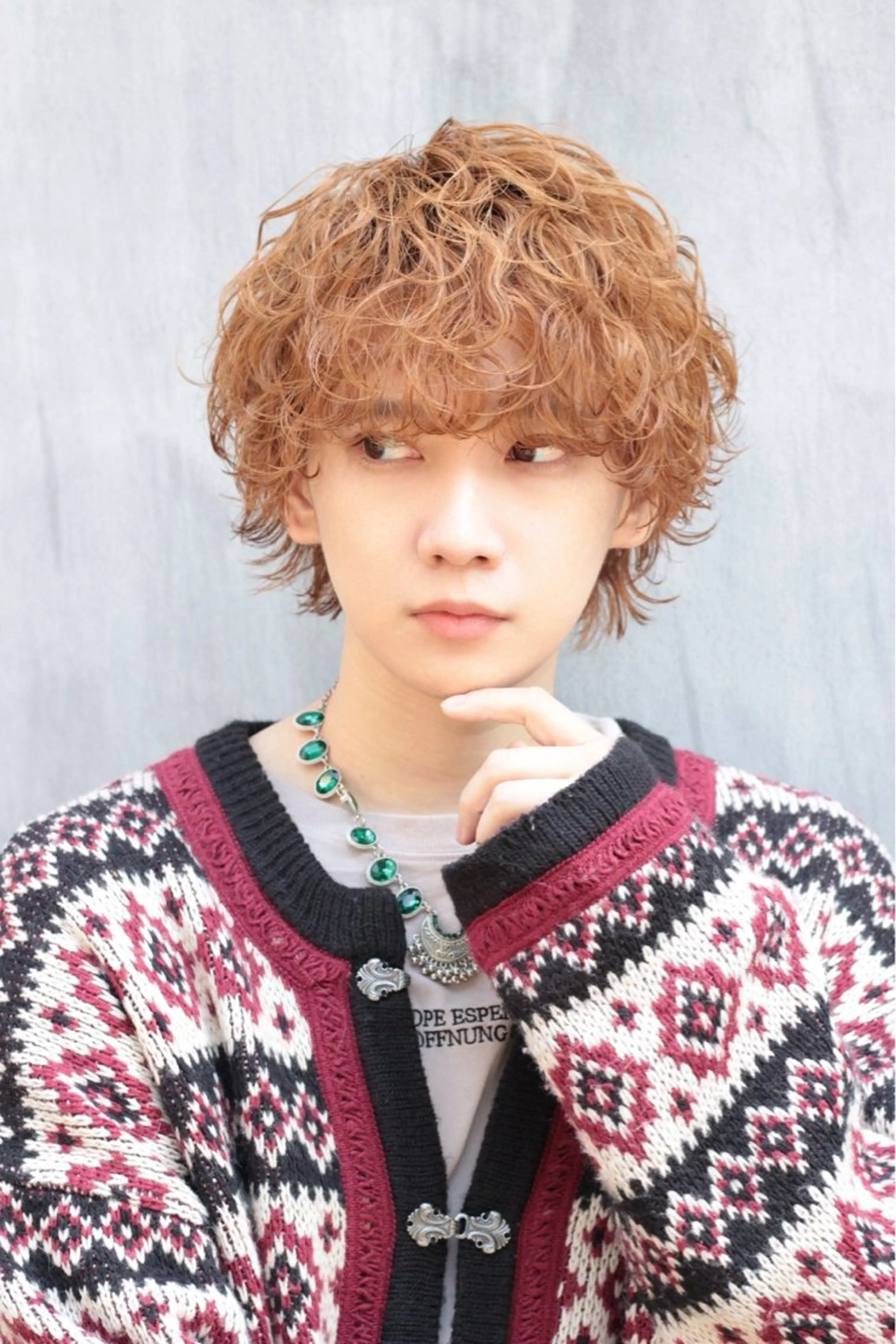 ショート パーマ メンズ 【メンズサロン】 BLUCK 横浜のヘアスタイル