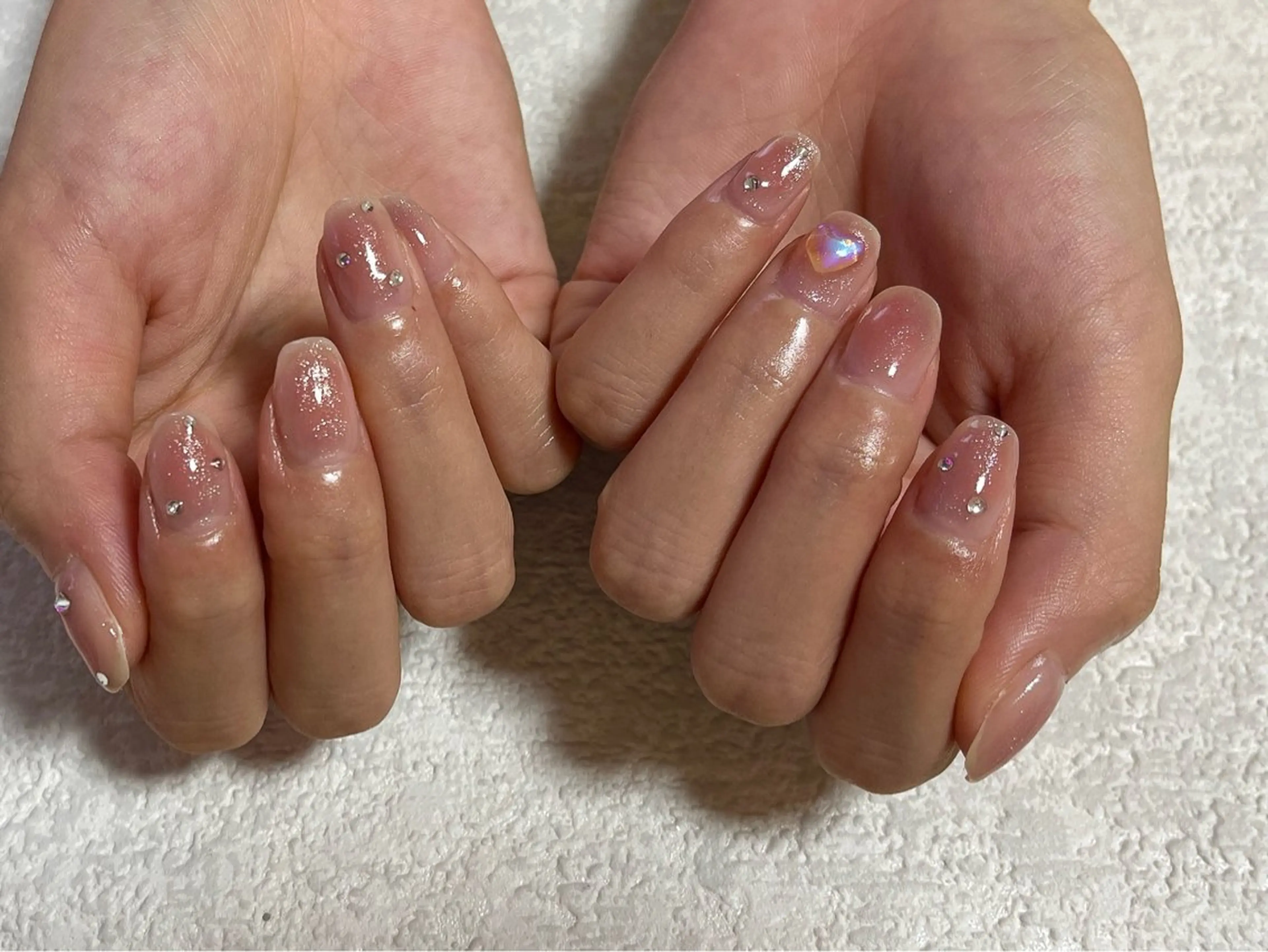 ネイル チークネイル ジェルネイル 韓国ネイル マグネットネイル メンズネイル kiki nail たまプラーザのネイルデザイン