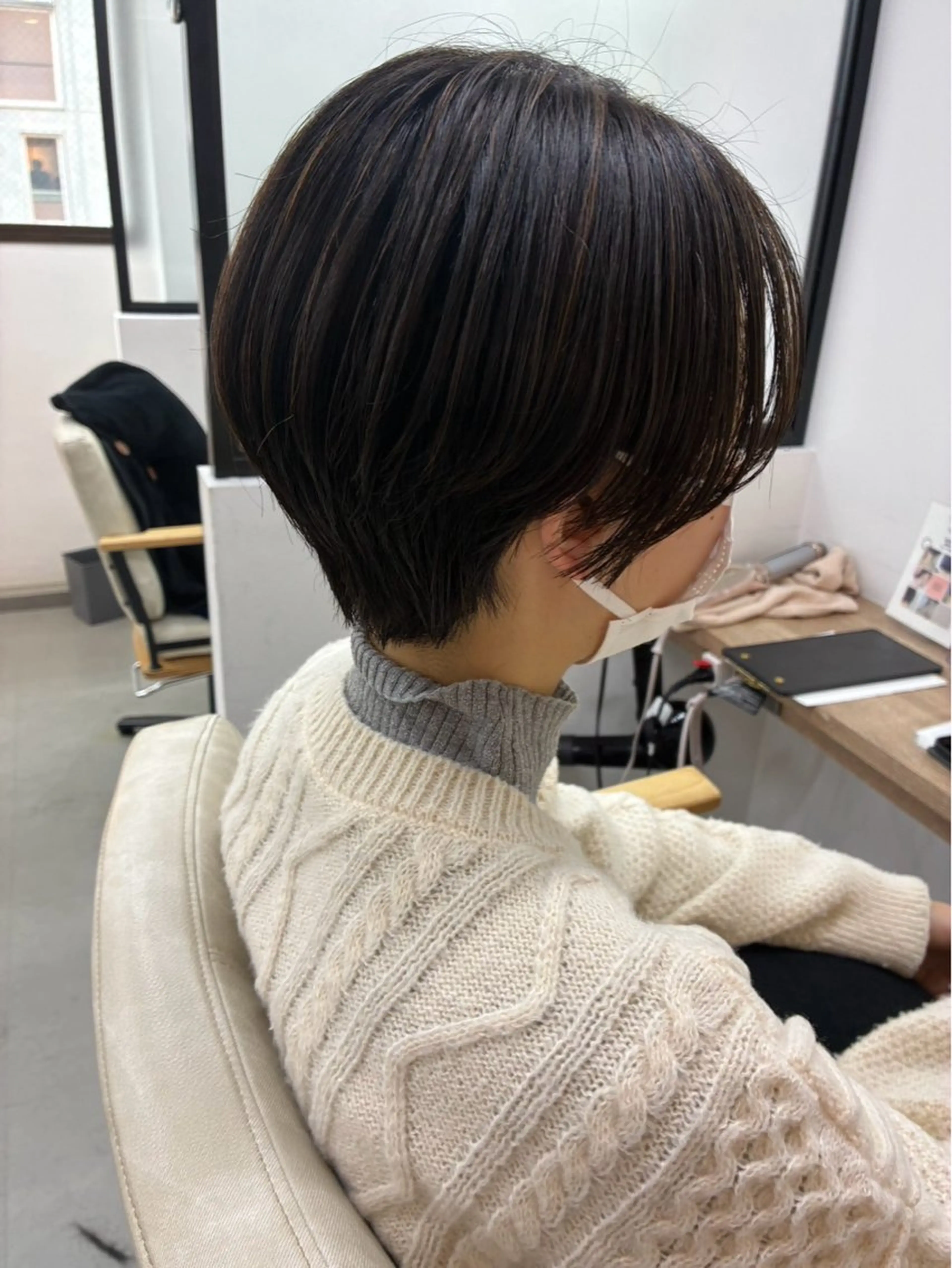 ショート Hair art chiffon 池袋西口店所属・カットモデル募集中 💇🏻　福田彩南のヘアスタイル