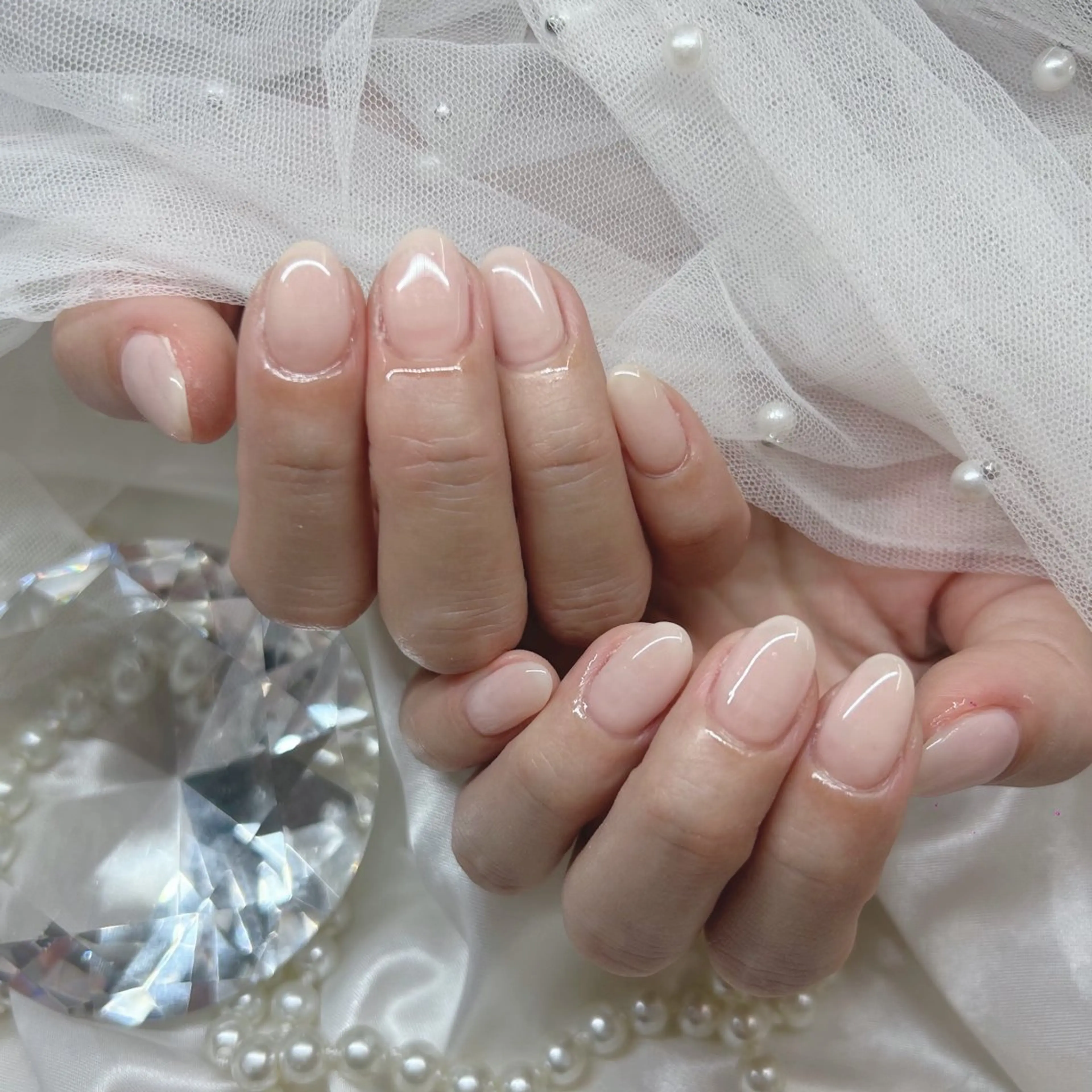 ショート ハンドネイル Ange Madinaのネイルデザイン