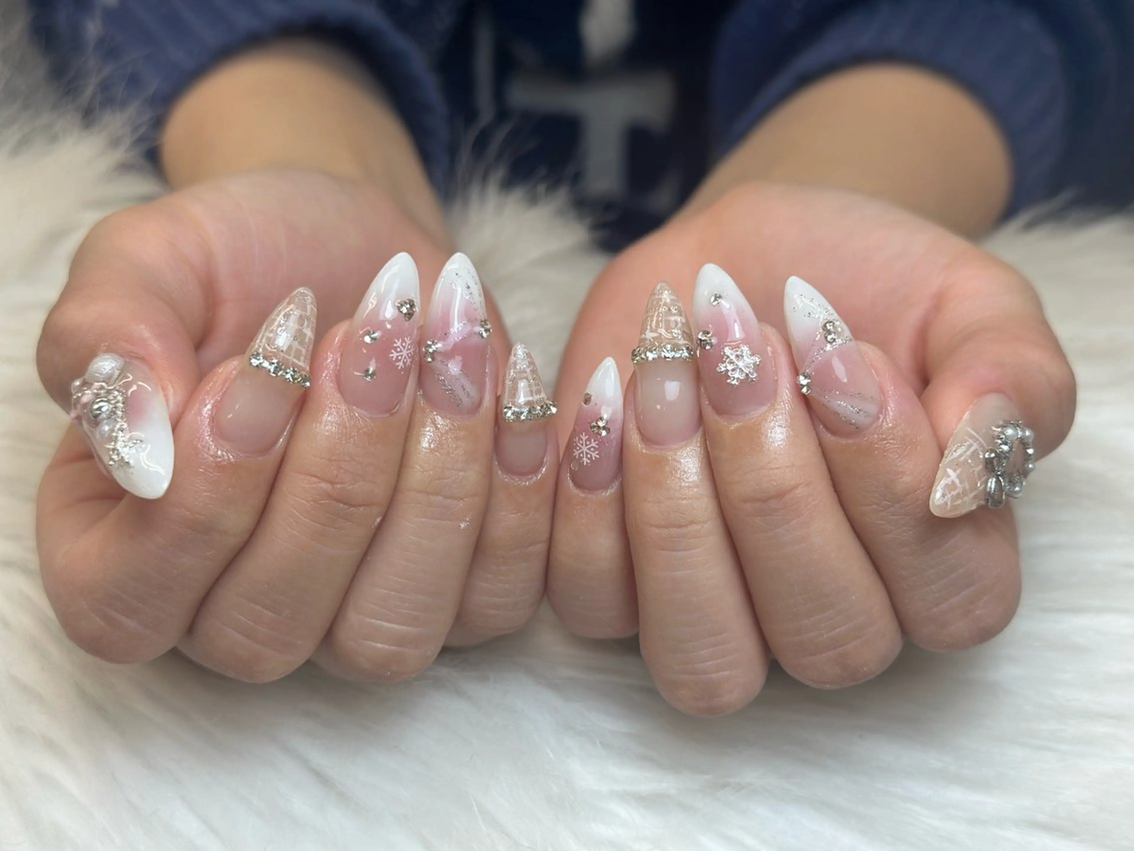 ネイル アートネイル ジェルネイル マグネットネイル ハンドネイル JennNail_ マオのネイルデザイン