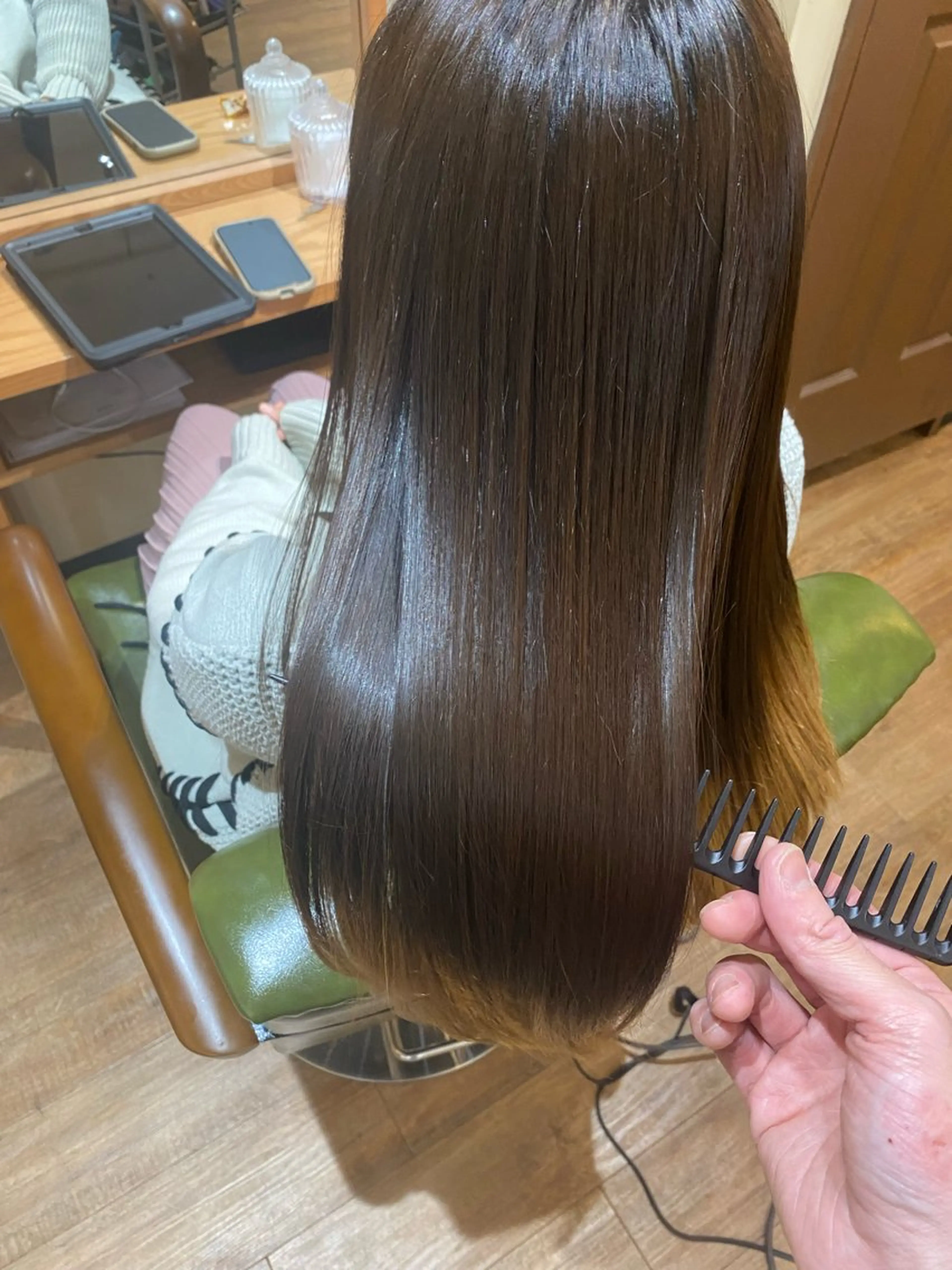 ロング 伸ばしかけ 髪質改善 Daisukeのヘアスタイル