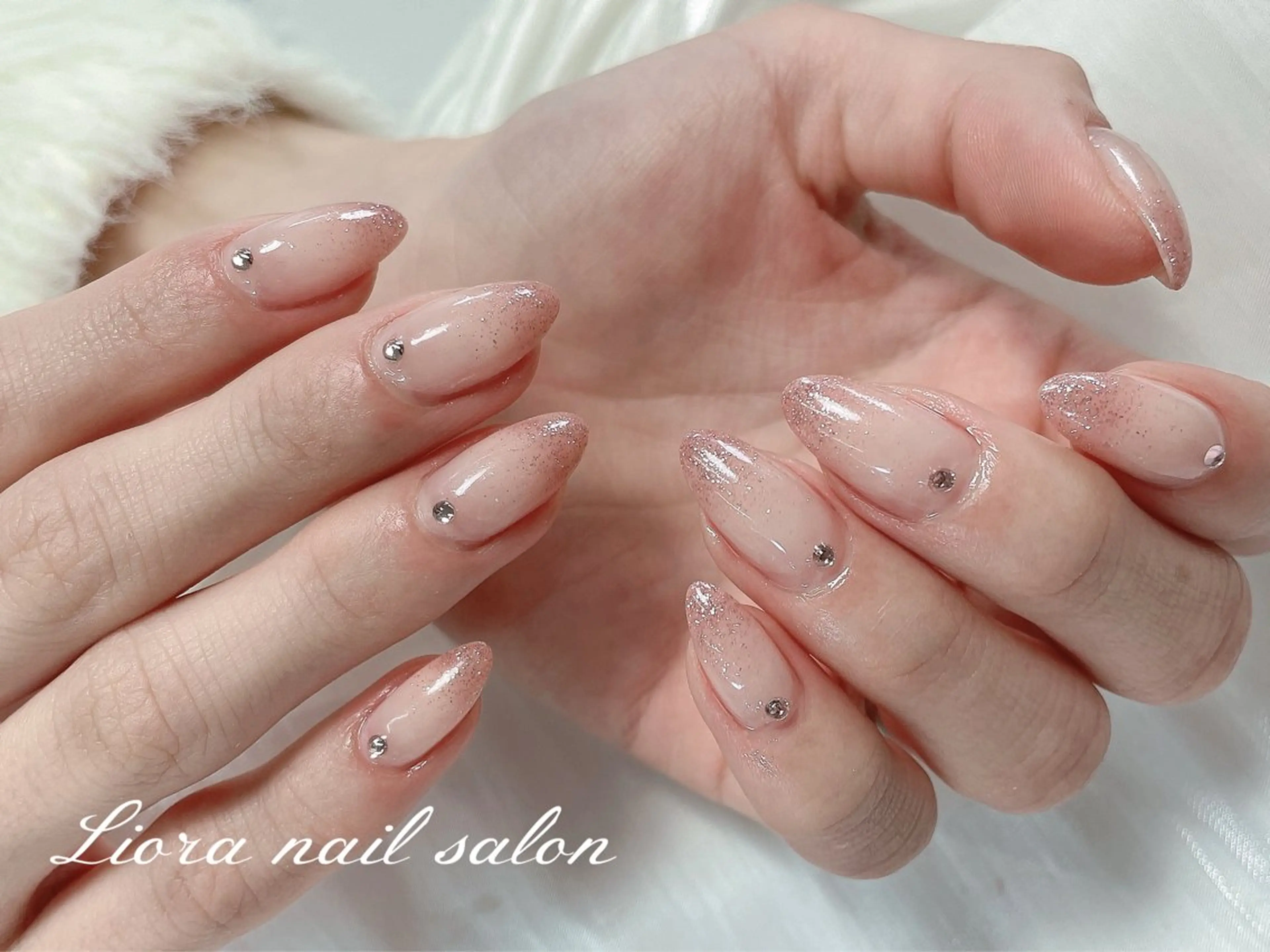 ネイル チークネイル フットネイル フレンチネイル ジェルネイル ガーリー ハンドネイル Liora nail スカルプ専門店のネイルデザイン