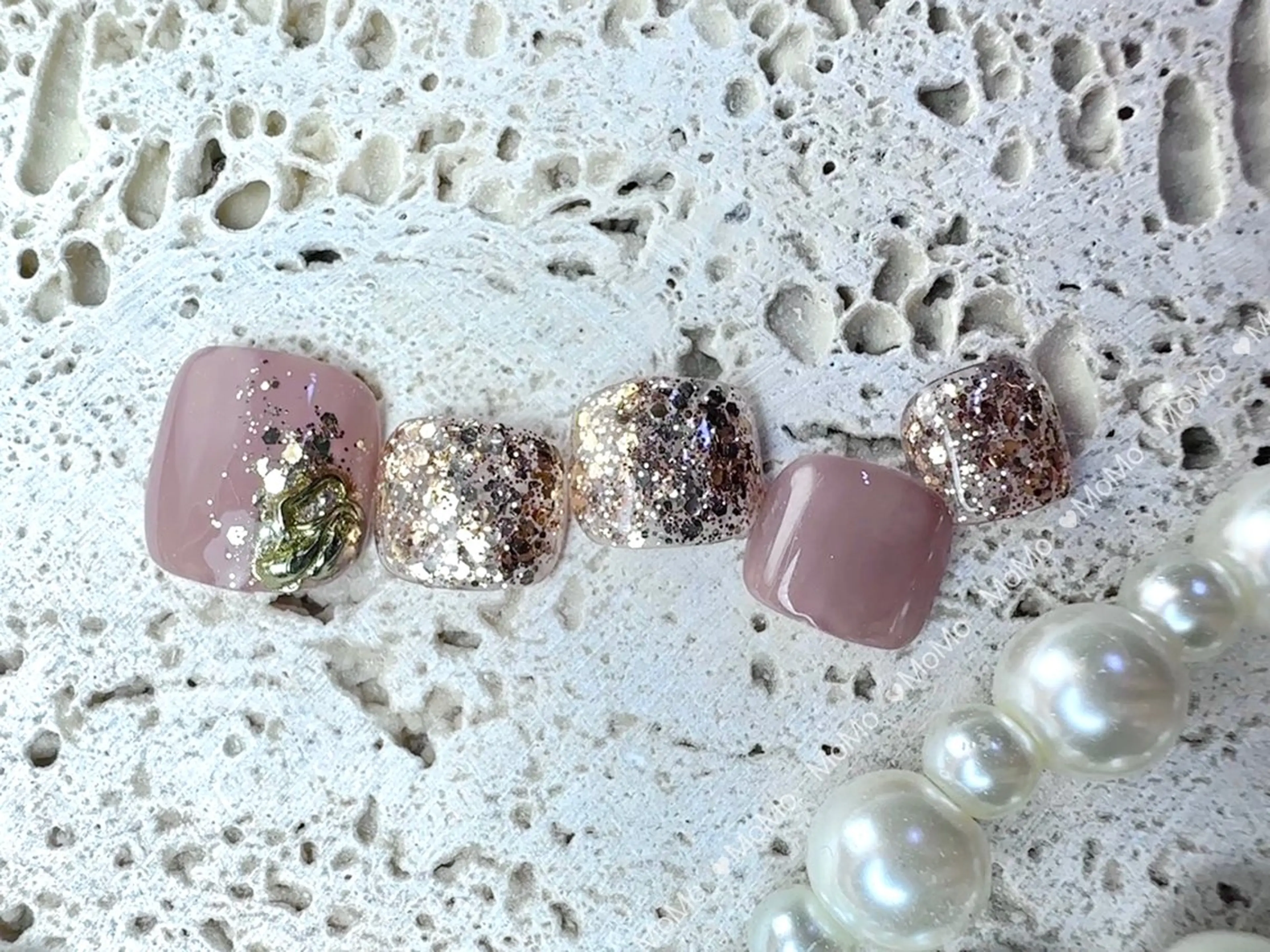 ネイル フットネイル MOMO nailのネイルデザイン