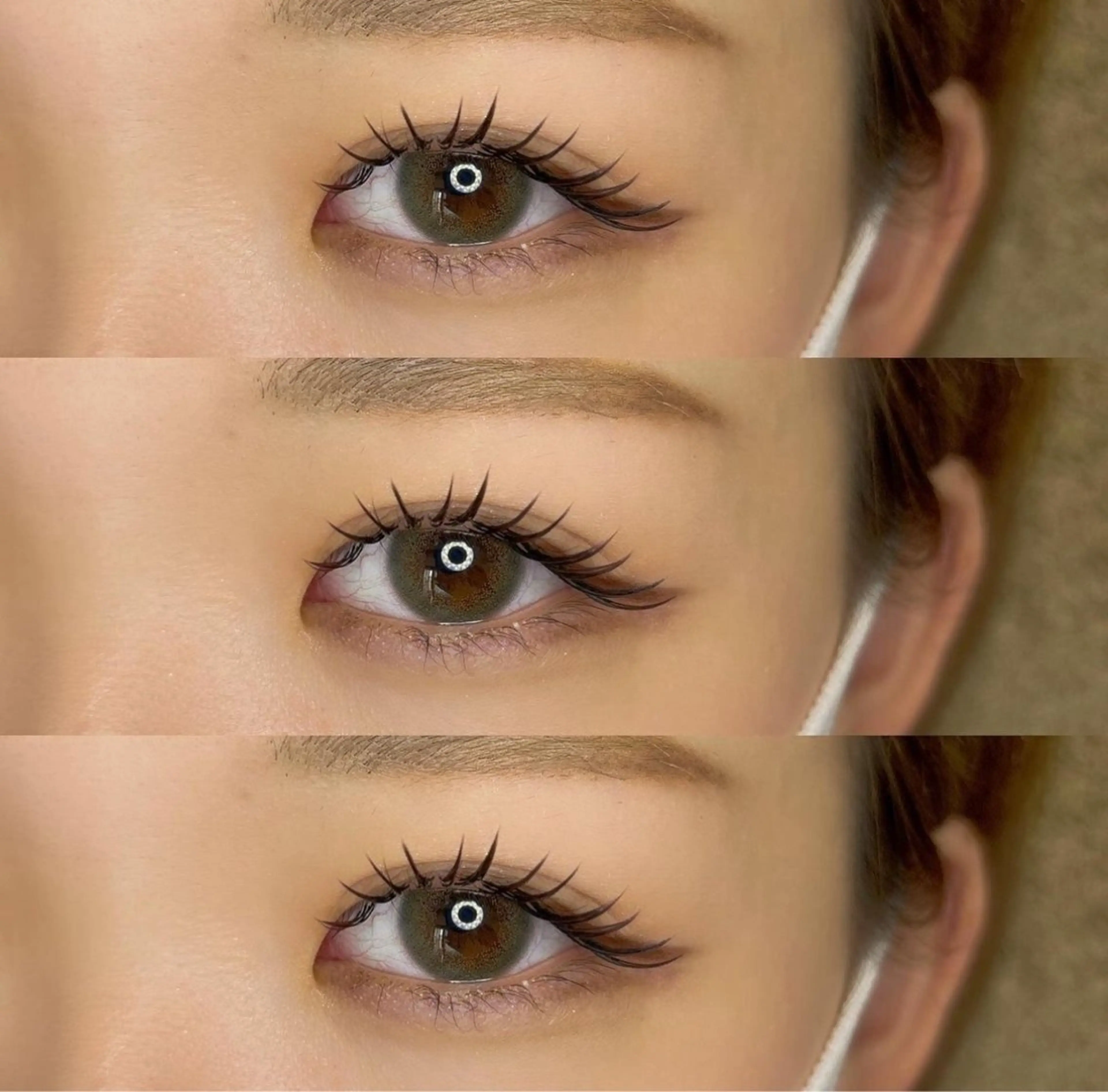 マツエク・マツパ フラットラッシュ Eye'sAcademy所属・Eye's モニターのマツエク・マツパデザイン