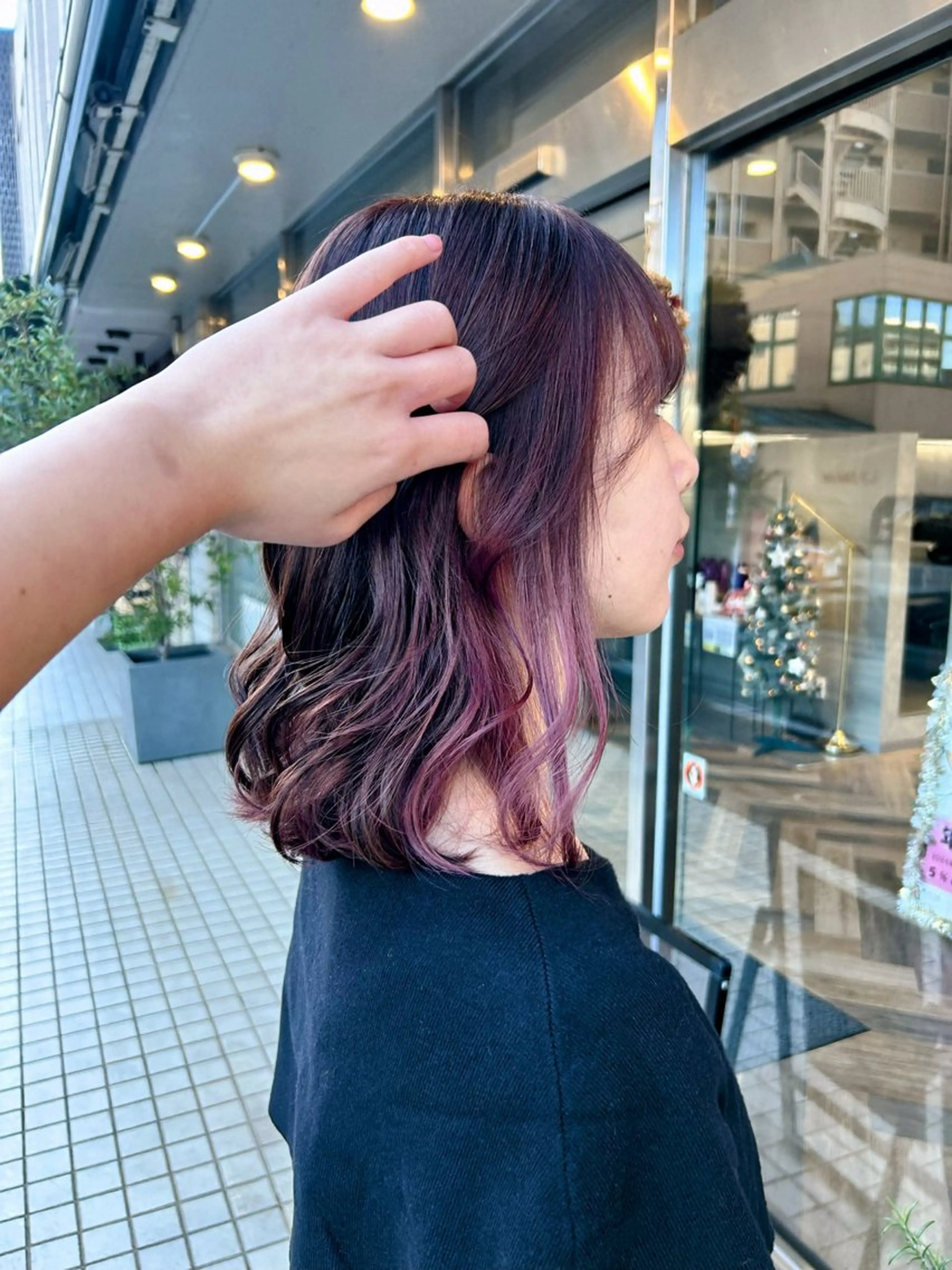 カラー 🎠🤍minami ブリーチ🤍🎠のヘアスタイル