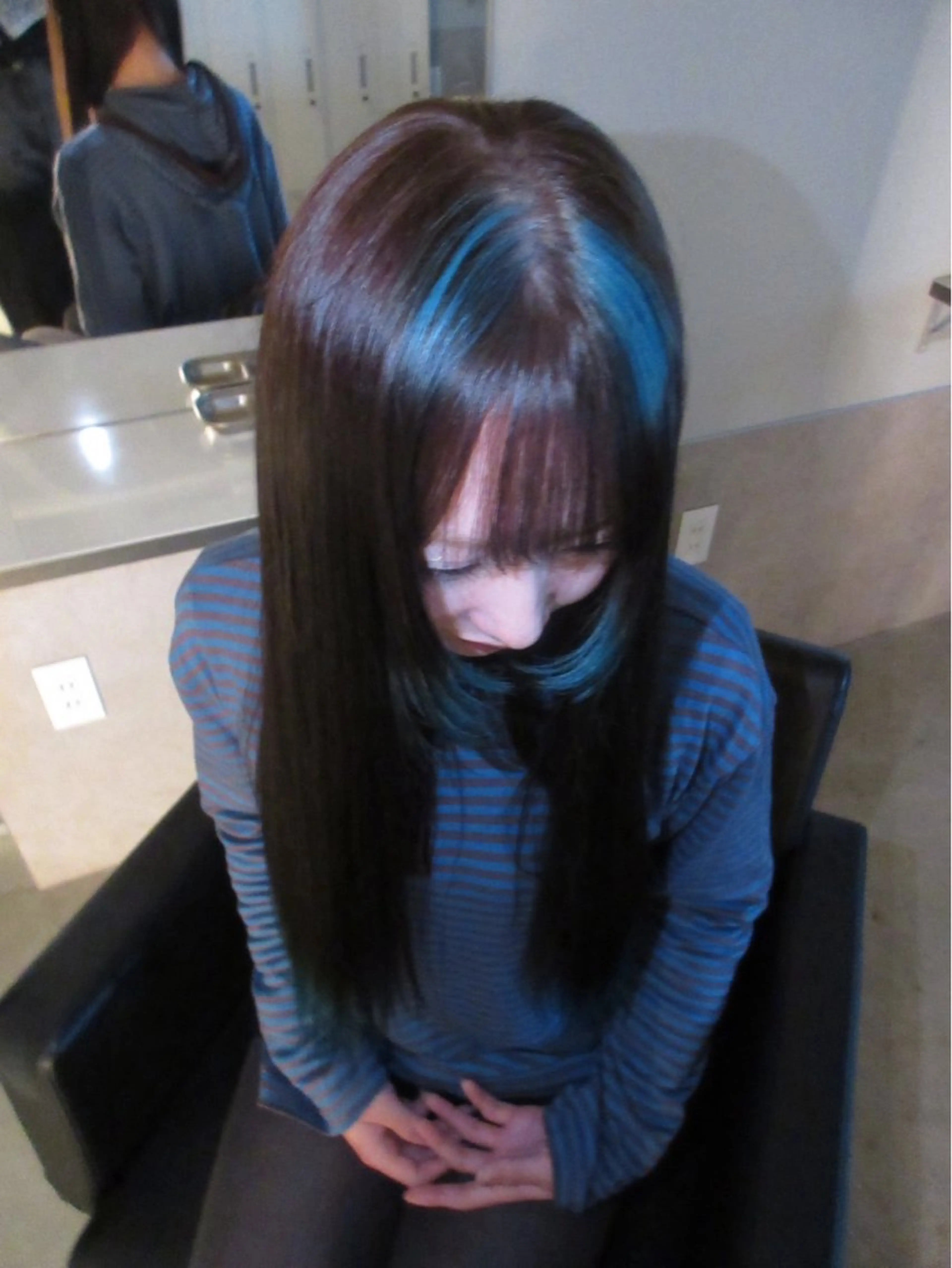 カラー ヘアカラー GiseL さあや博多ハイトーンのヘアスタイル