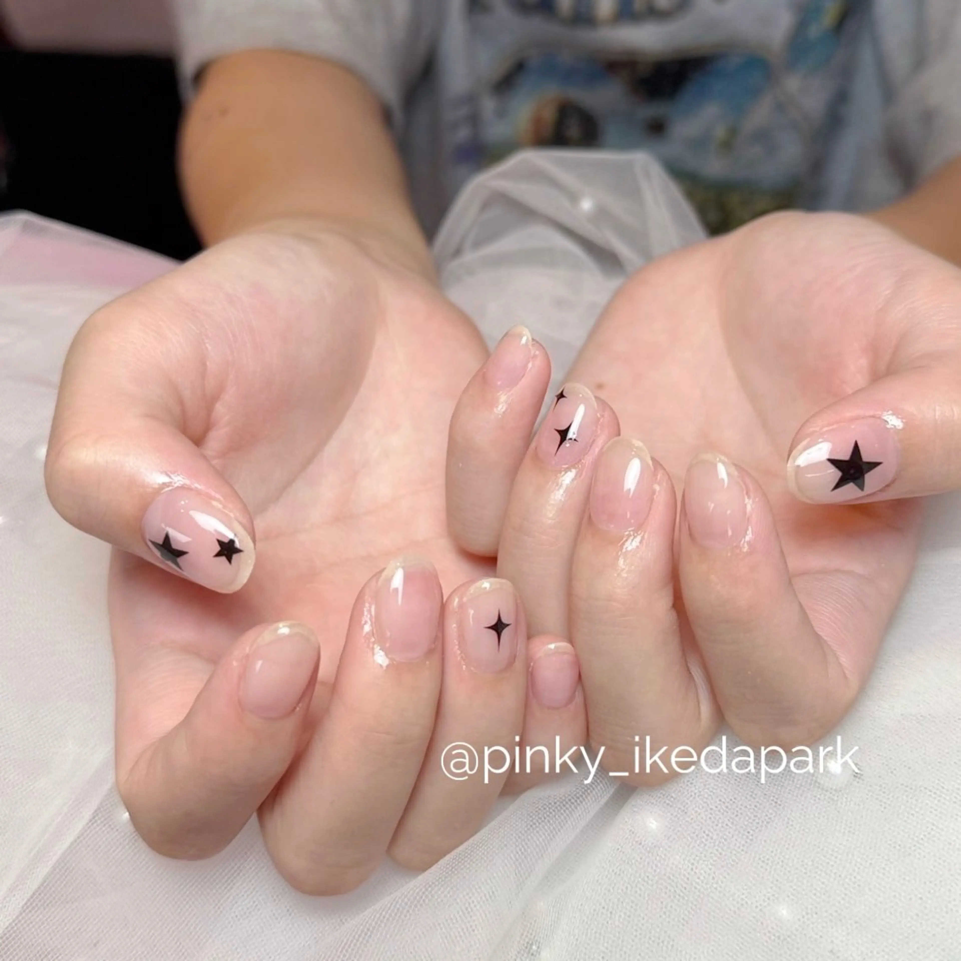 ネイル シンプルネイル ハンドネイル PINKY nail所属・ピンキー 池田公園店のネイルデザイン