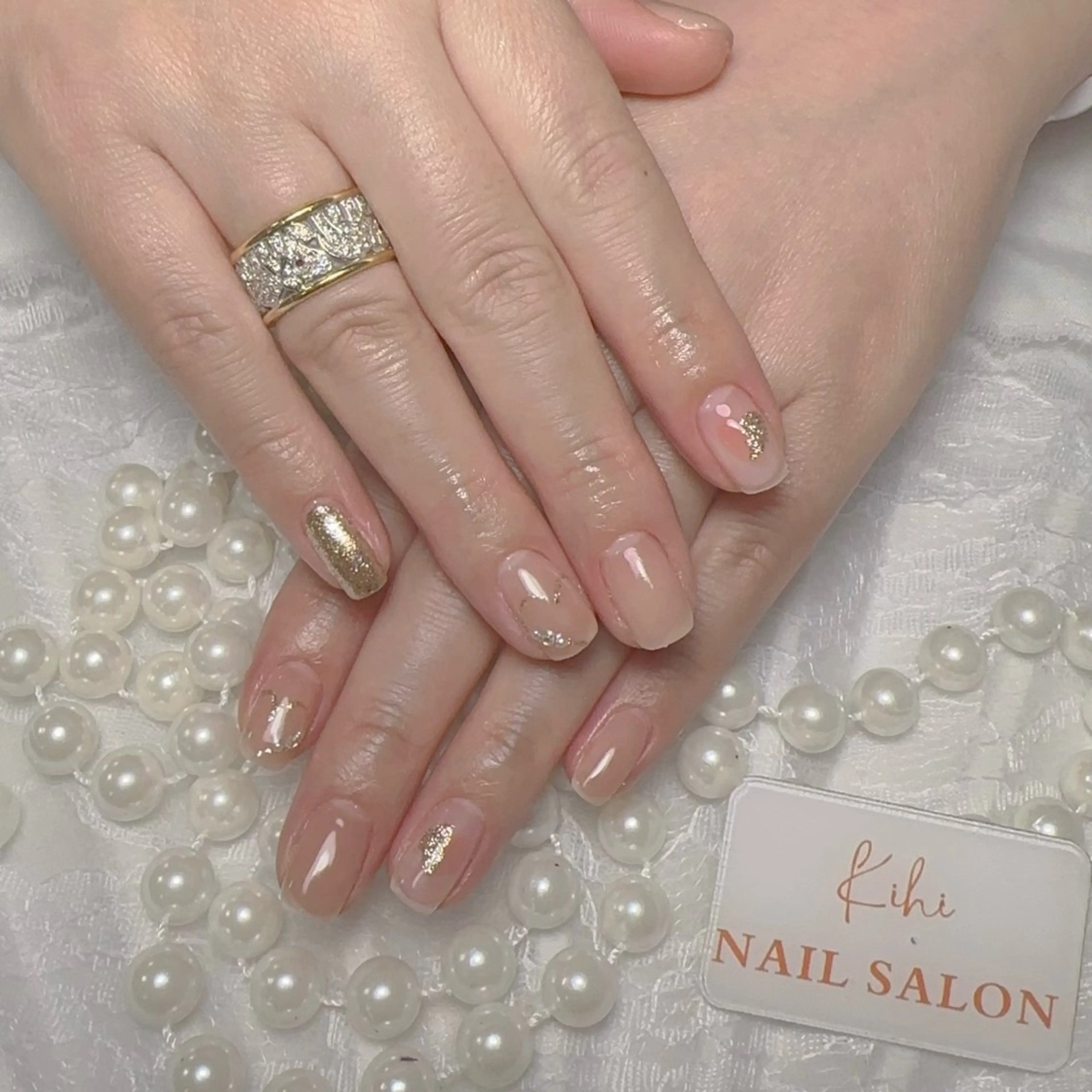 ネイル アートネイル フレンチネイル ジェルネイル グラデーション 韓国ネイル ハンドネイル ハンドケア さくら💮💮 【オフ無料】のネイルデザイン