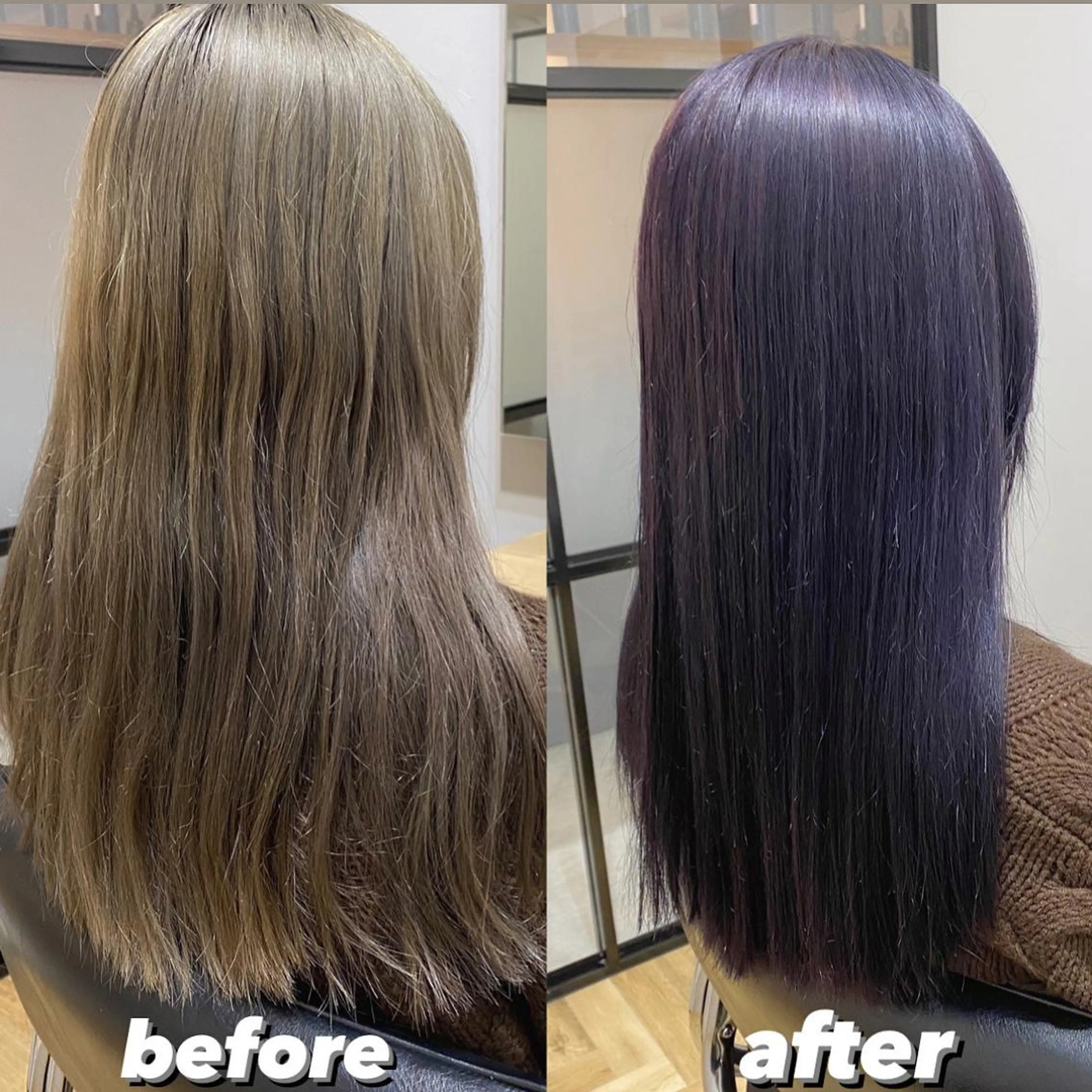 ロング カラー ラベンダーカラー salon village所属・色落ちまで可愛い🧚 心斎橋hikaruのヘアスタイル