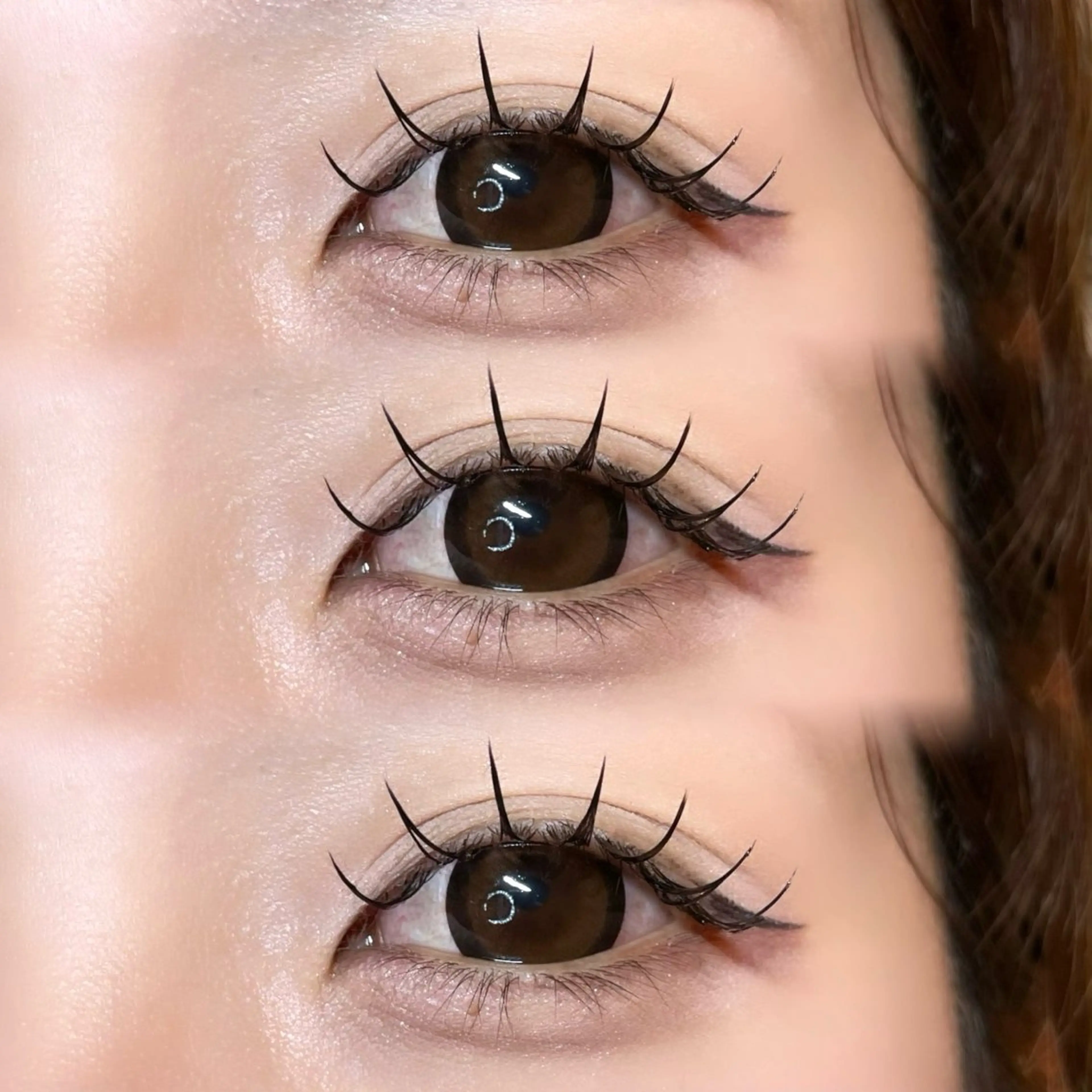 マツエク・マツパ マツエク Mell Yuuna ♡パリエク /束感のマツエク・マツパデザイン