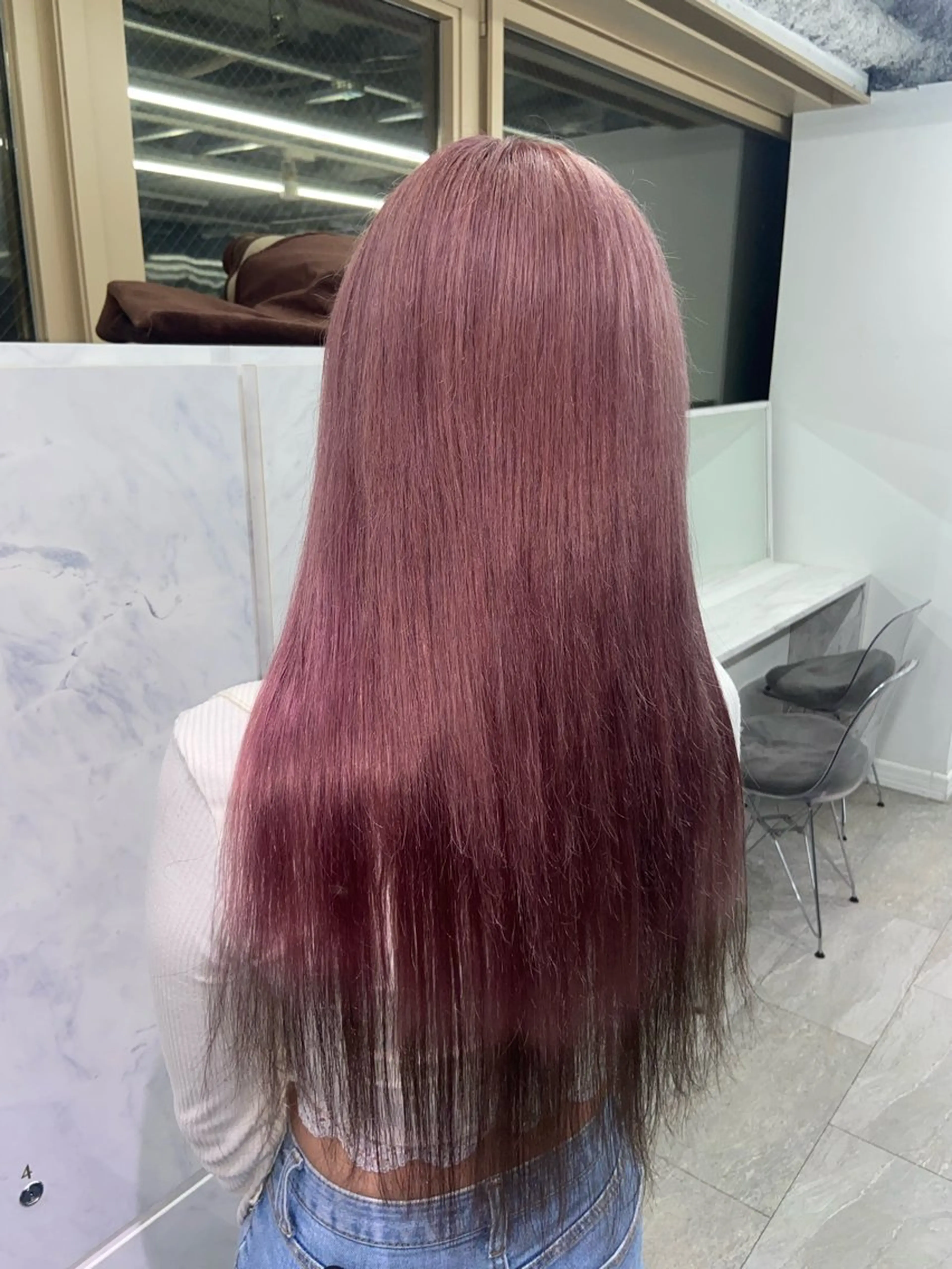 ロング ヘアカラー エクステ ハイトーン/エクステ 🫧minamiのヘアスタイル