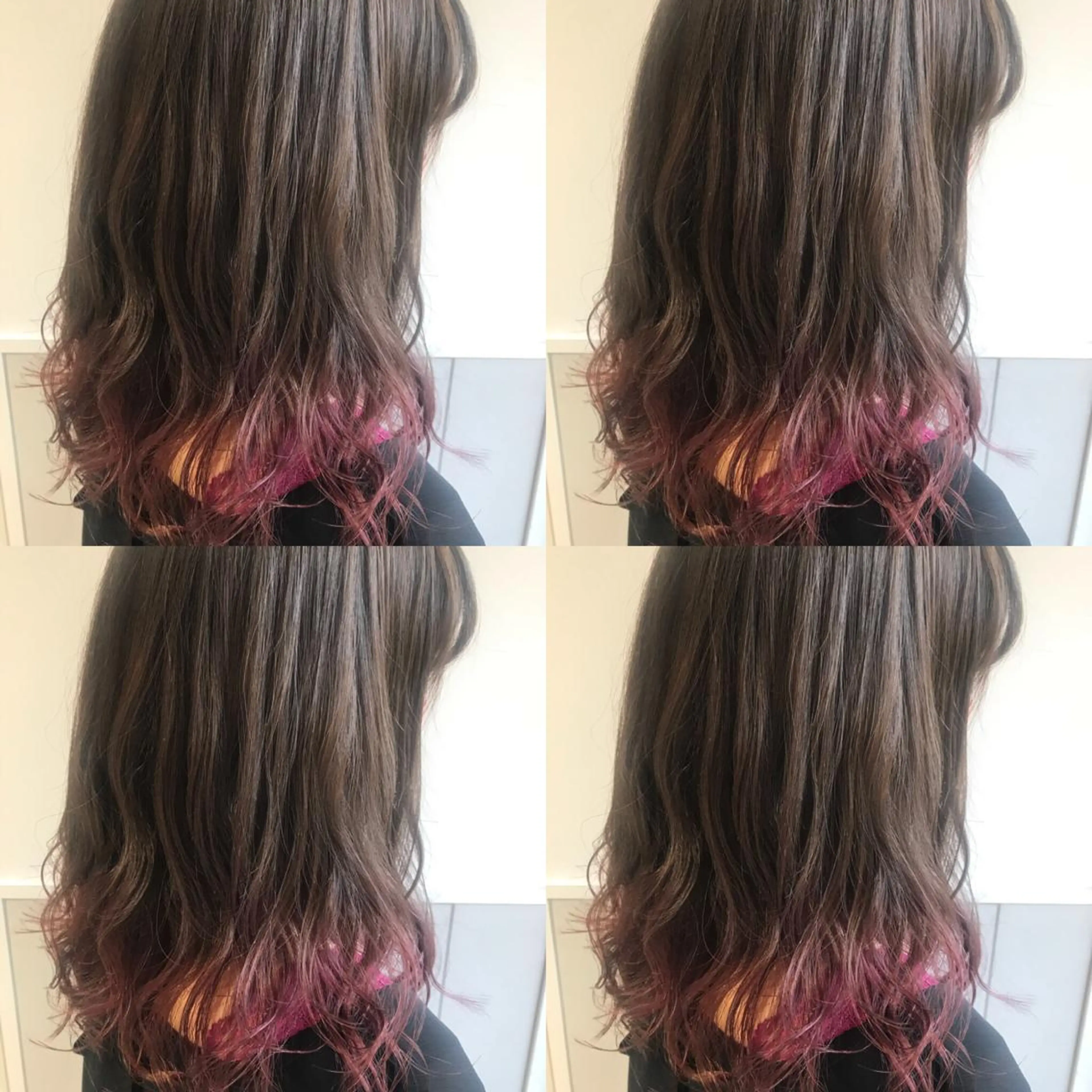 ロング カラー SALOWIN所属・小栗 麻衣のヘアスタイル