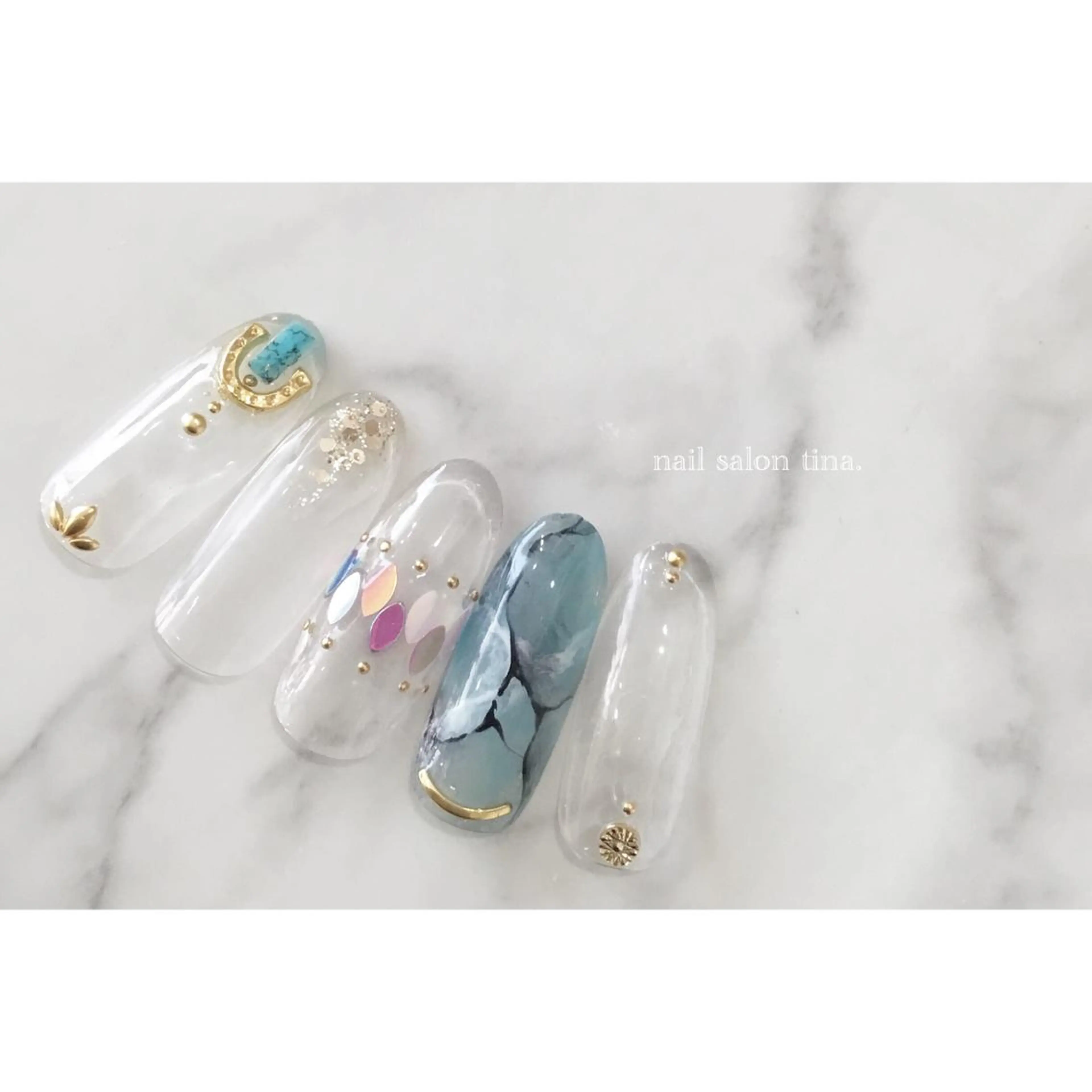 ネイル nail salon tina.所属・中山 はづきのネイルデザイン