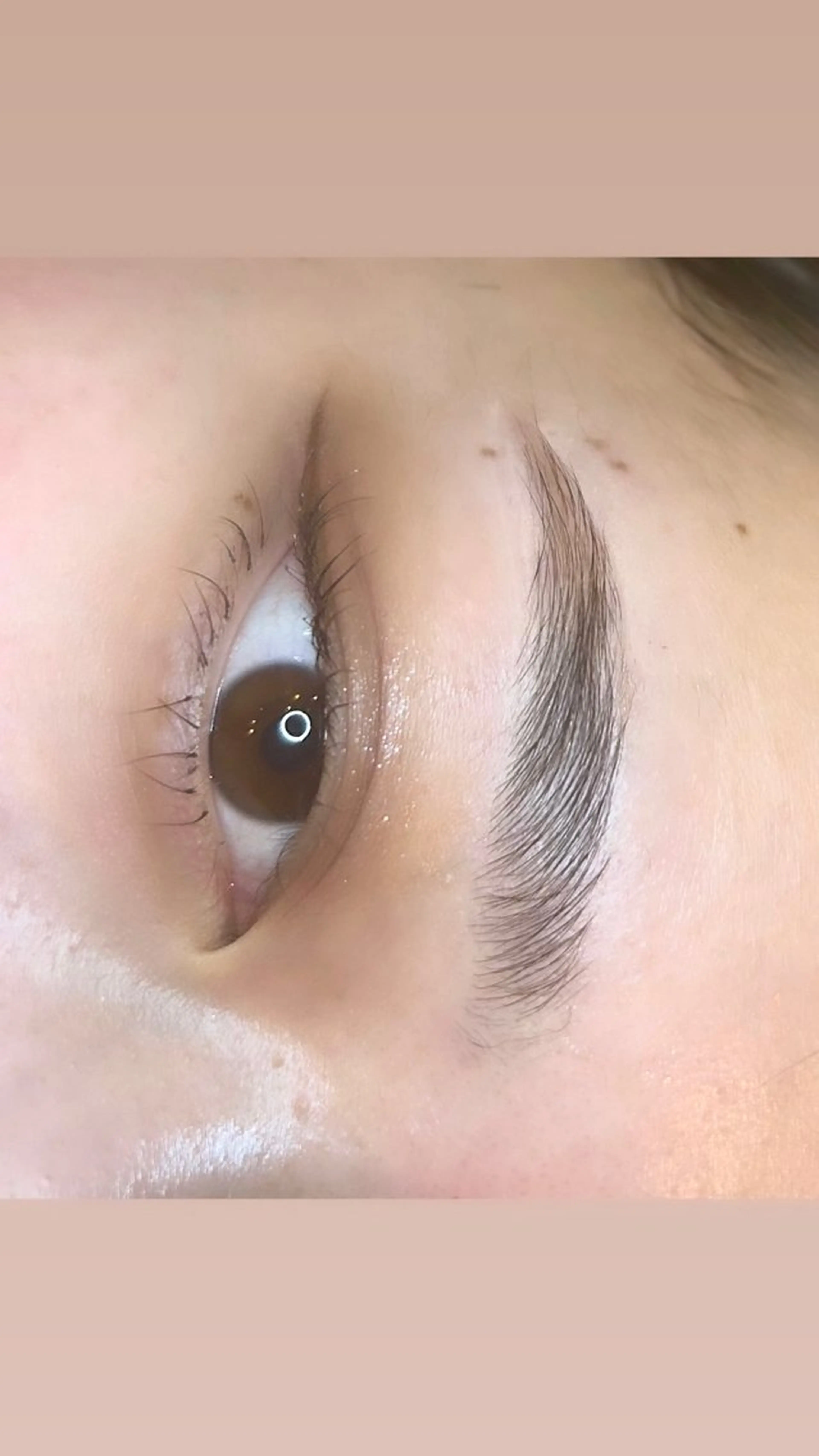 アイブロウ 有薗 こころのヘアスタイル