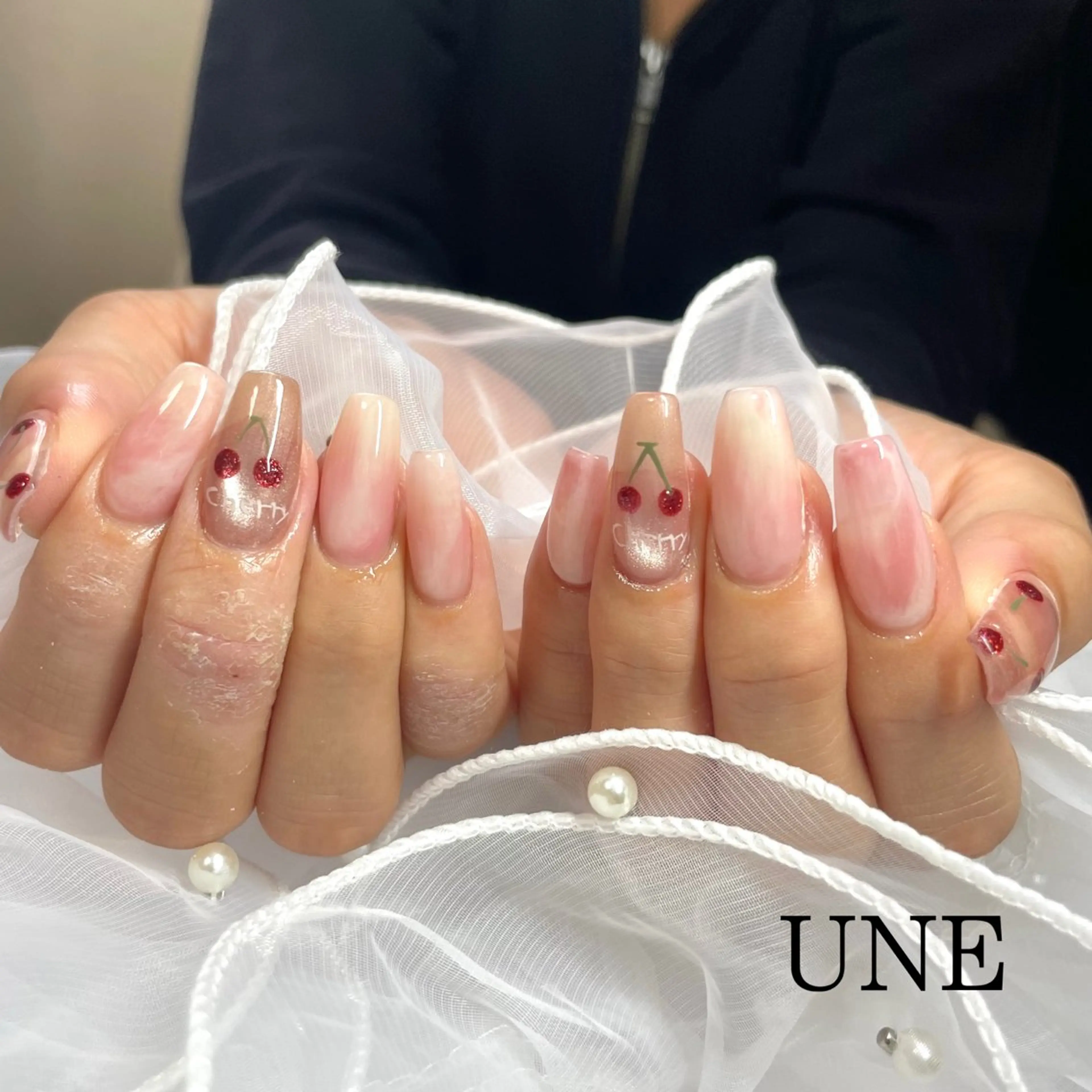 ネイル UNE.【ユヌ】 Jr.NANAのネイルデザイン