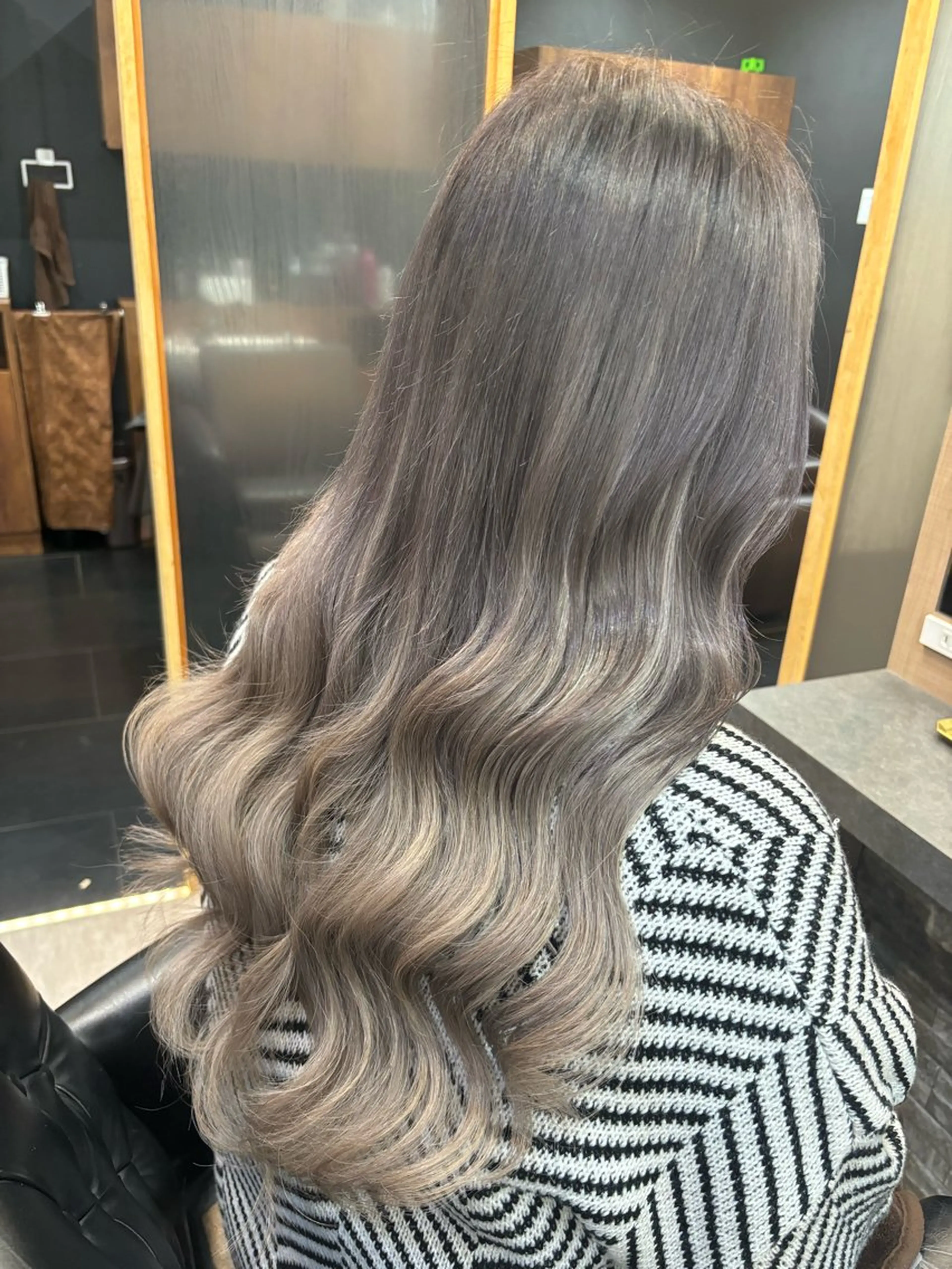 ロング カラー エクステ 横浜/エクステ特化× 艶カラー/あいかのヘアスタイル