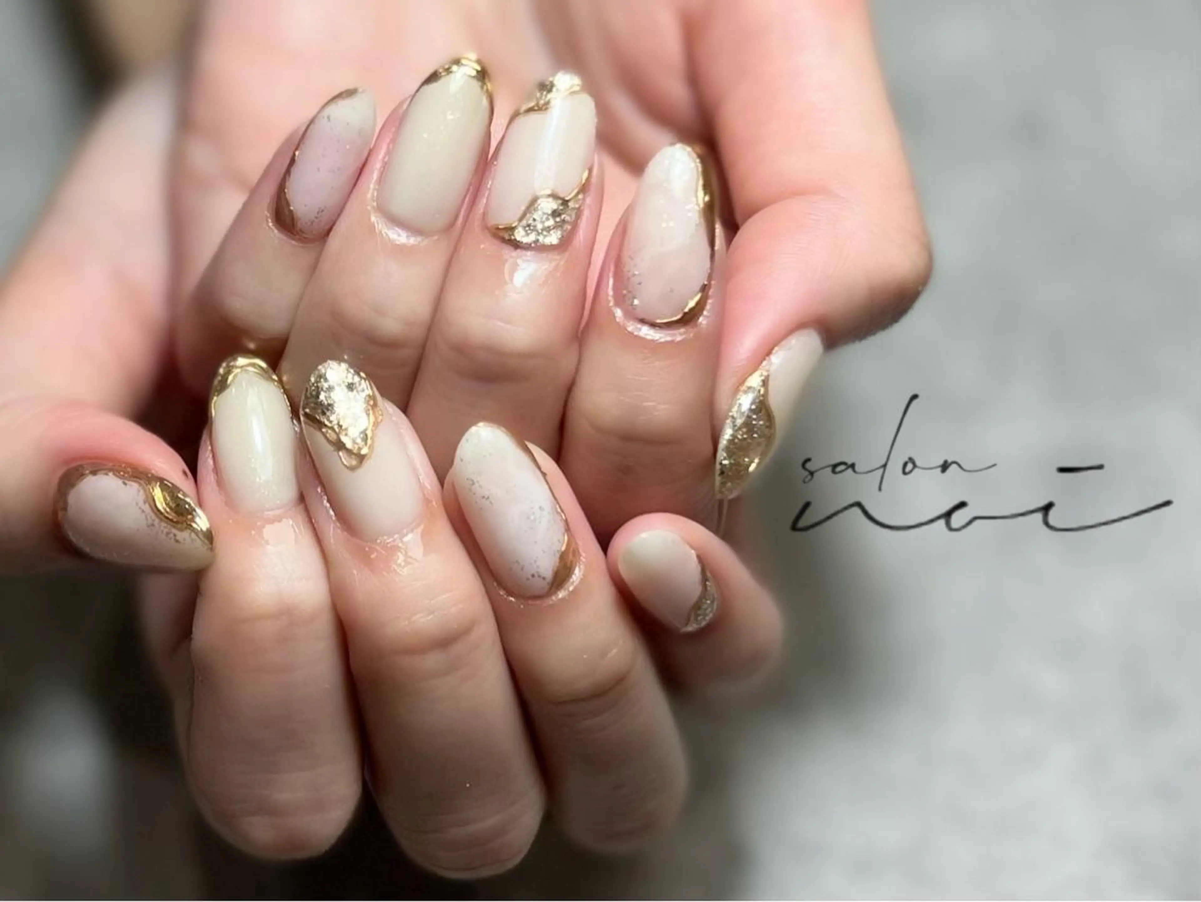 ネイル 持ち込み ハンドネイル salon noi所属・salon noiのネイルデザイン