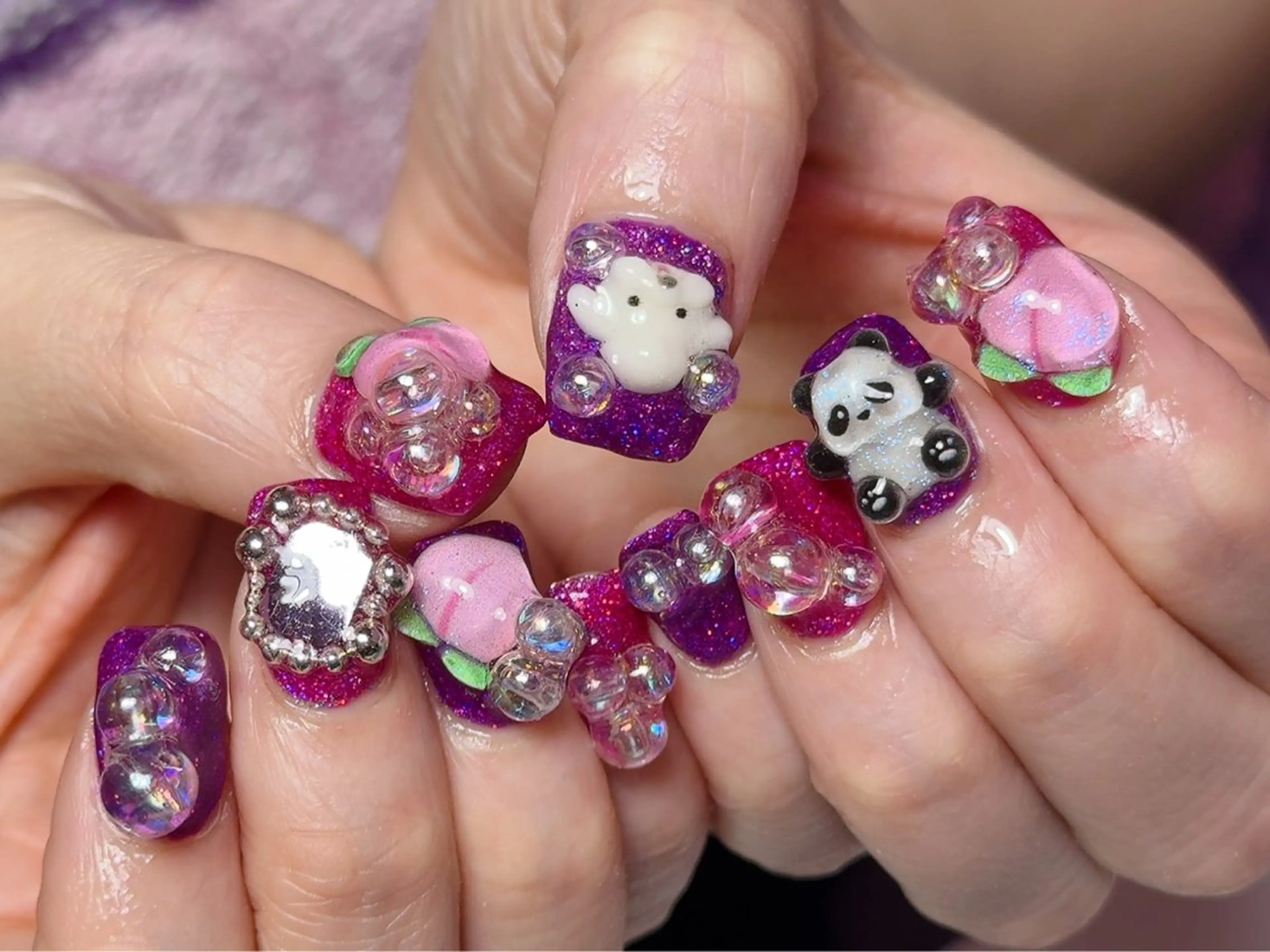 ネイル ハンドネイル Nail Atelier IamI所属・アイアムアイ 大村磨衣のネイルデザイン