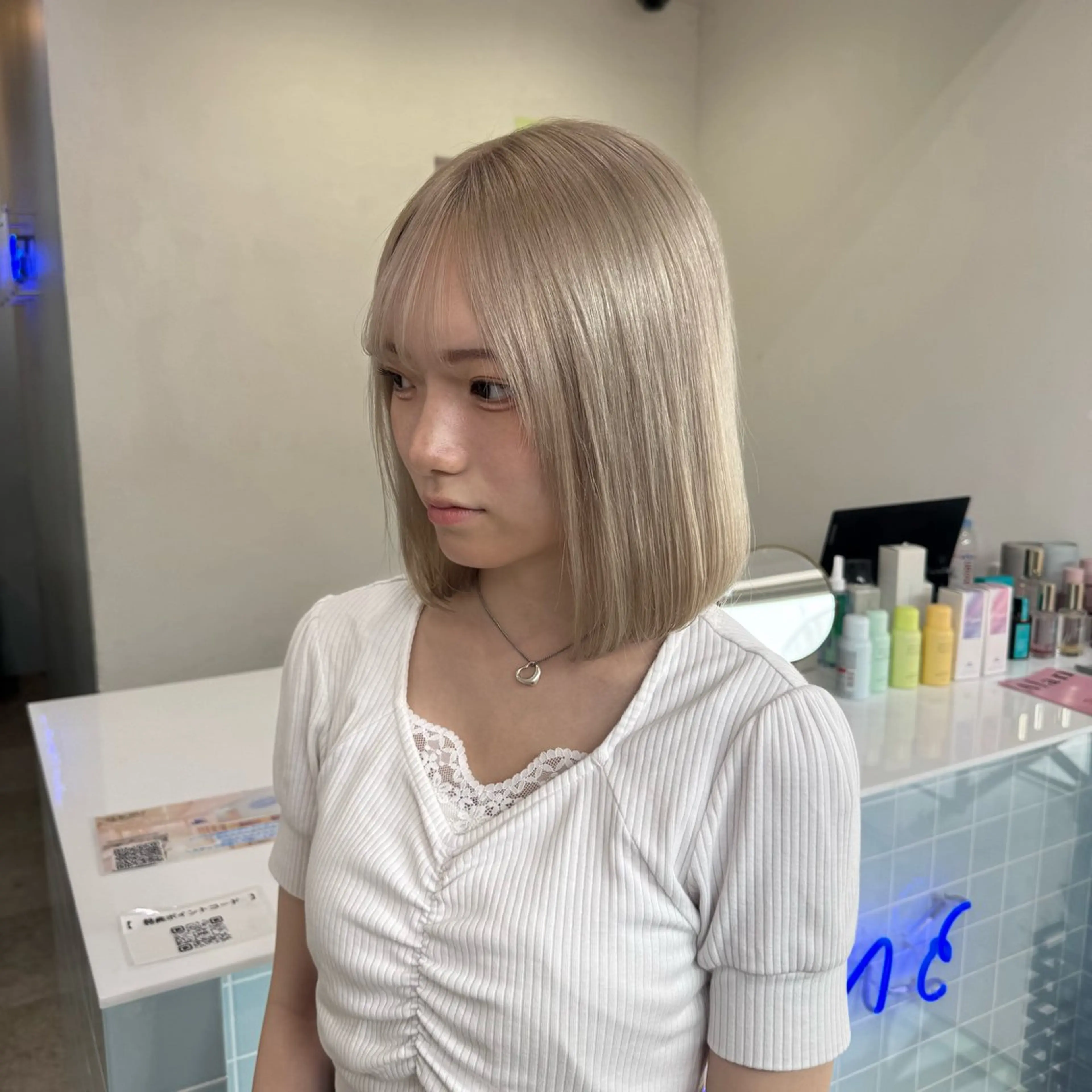 ショート カラー ヘアカラー トリートメント 高発色/デザイン ☀️toku☀️のヘアスタイル