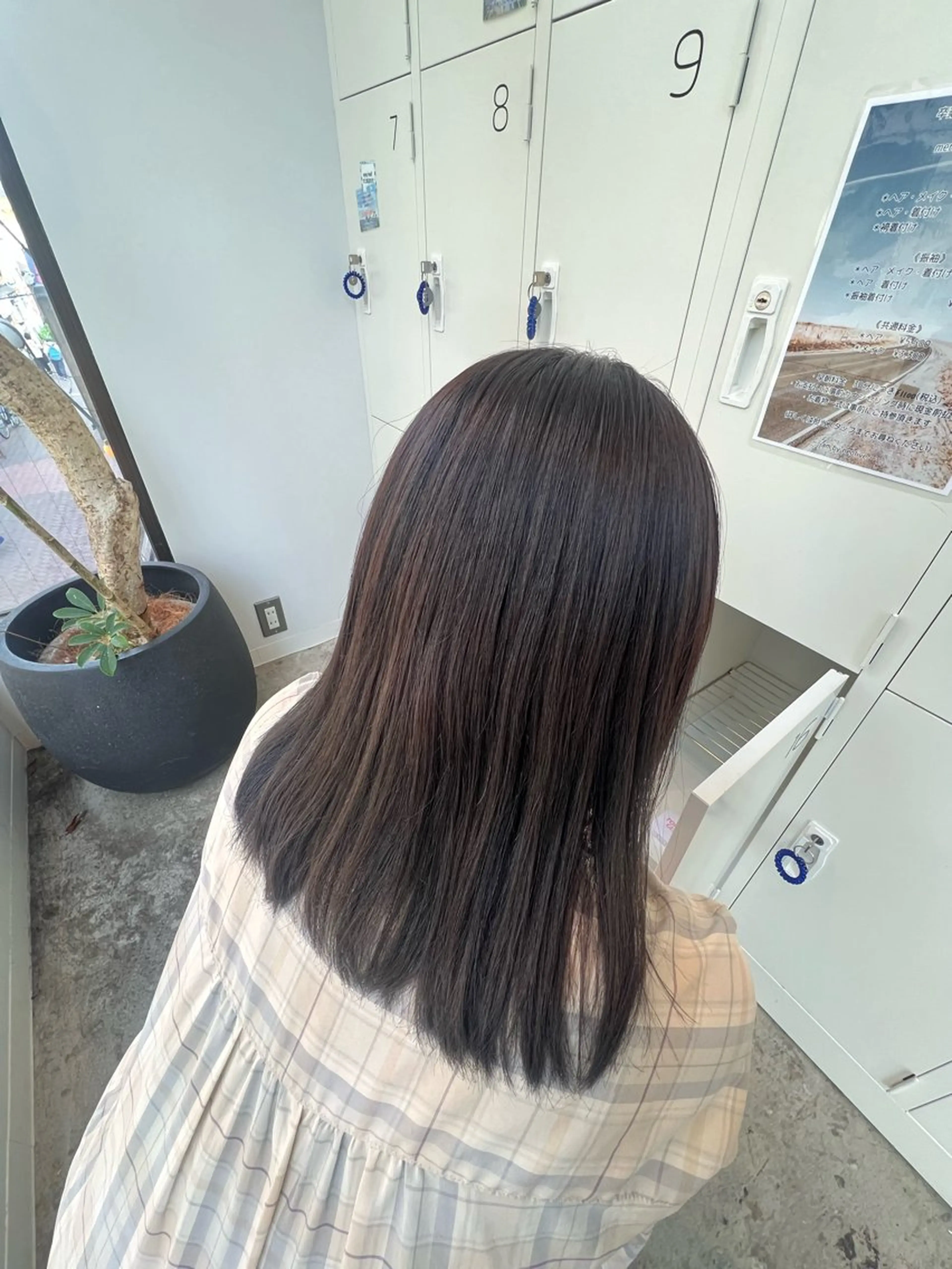 セミロング トリートメント ヘアカラー トリートメント suzuna 🫧のヘアスタイル