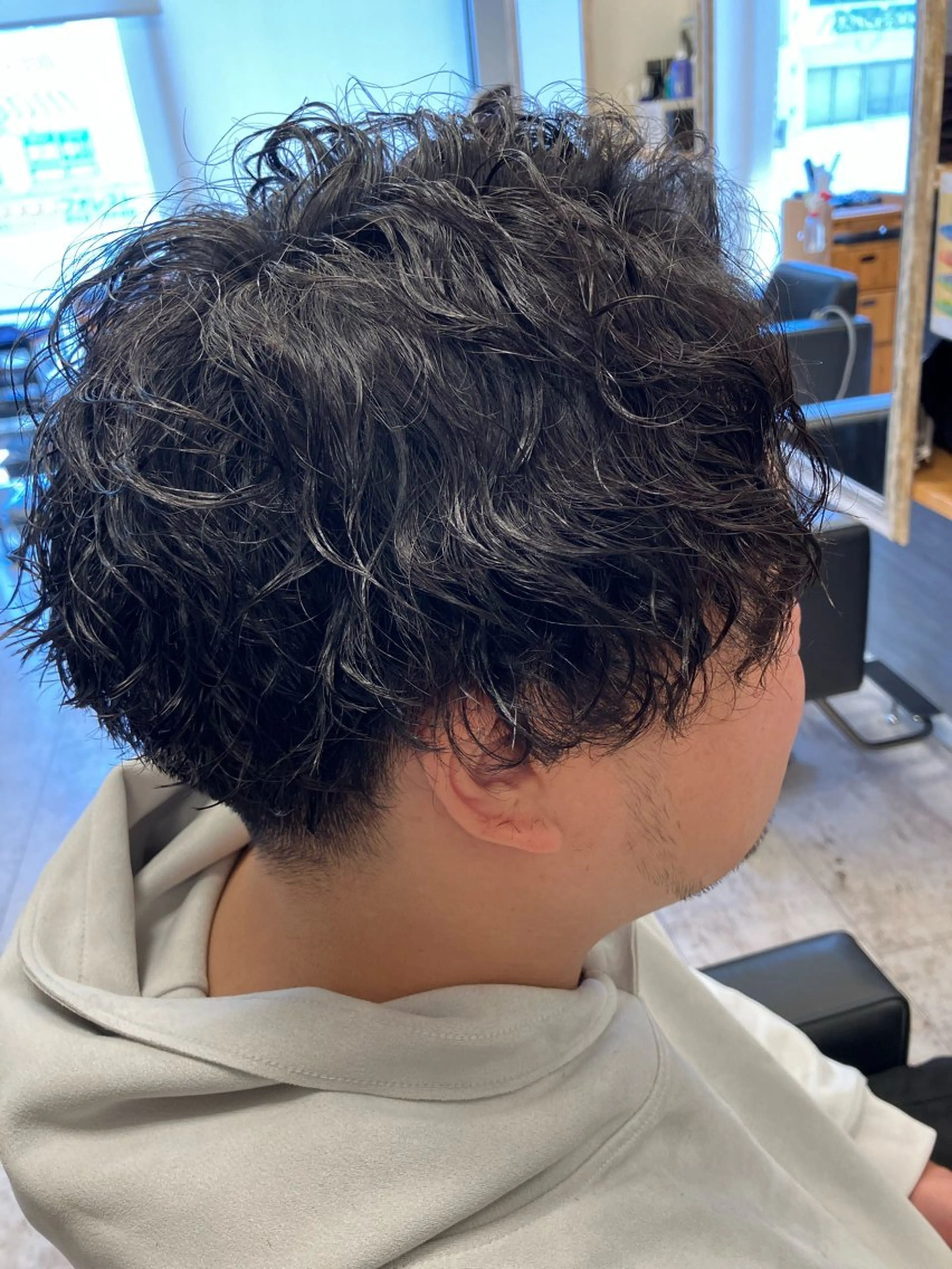 パーマ メンズ カット パーマ メンズ特化/パーマ/ フェードWATARUのヘアスタイル