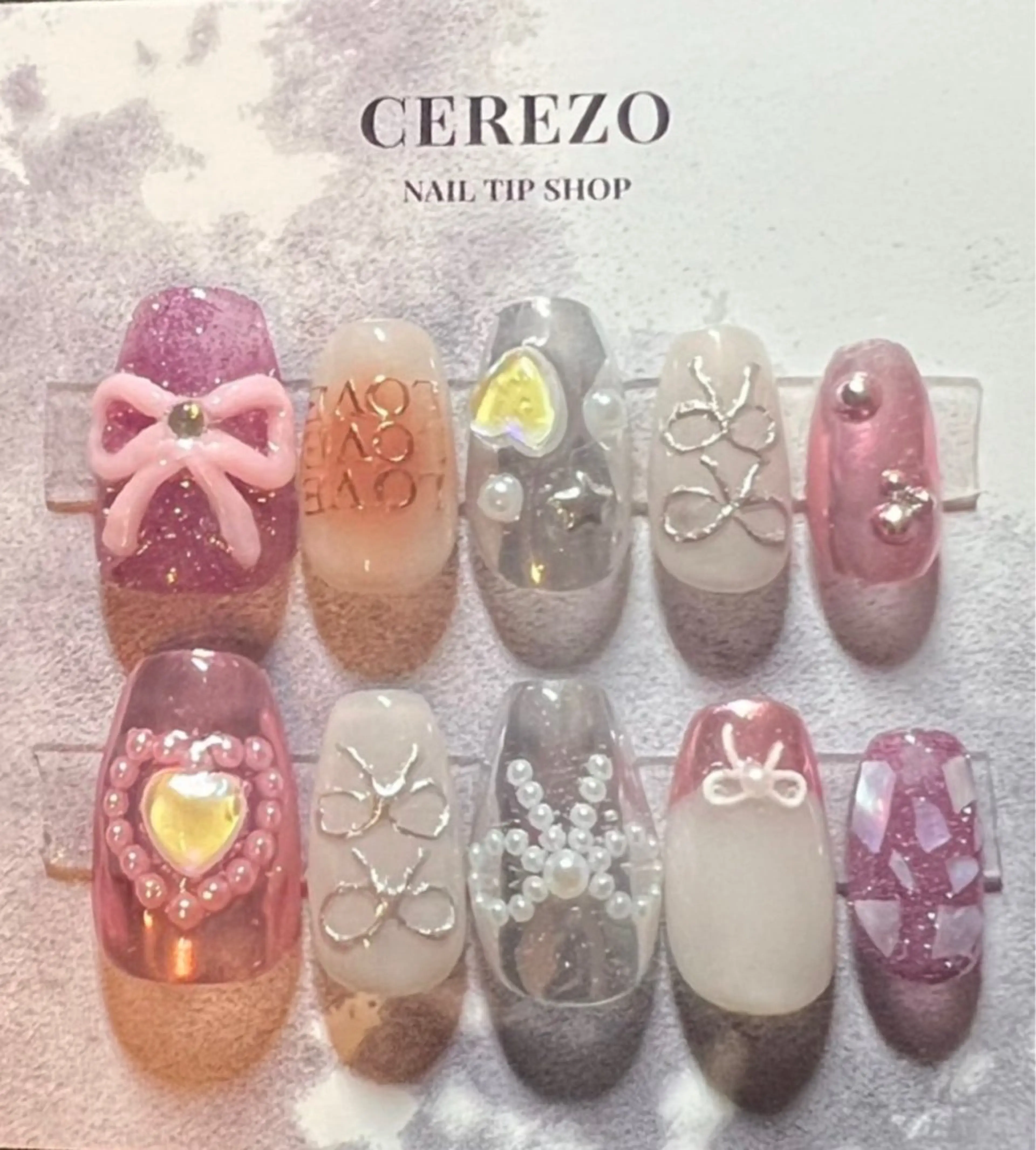 ネイル ネイルチップ cerezo ショートネイル専門店のネイルデザイン