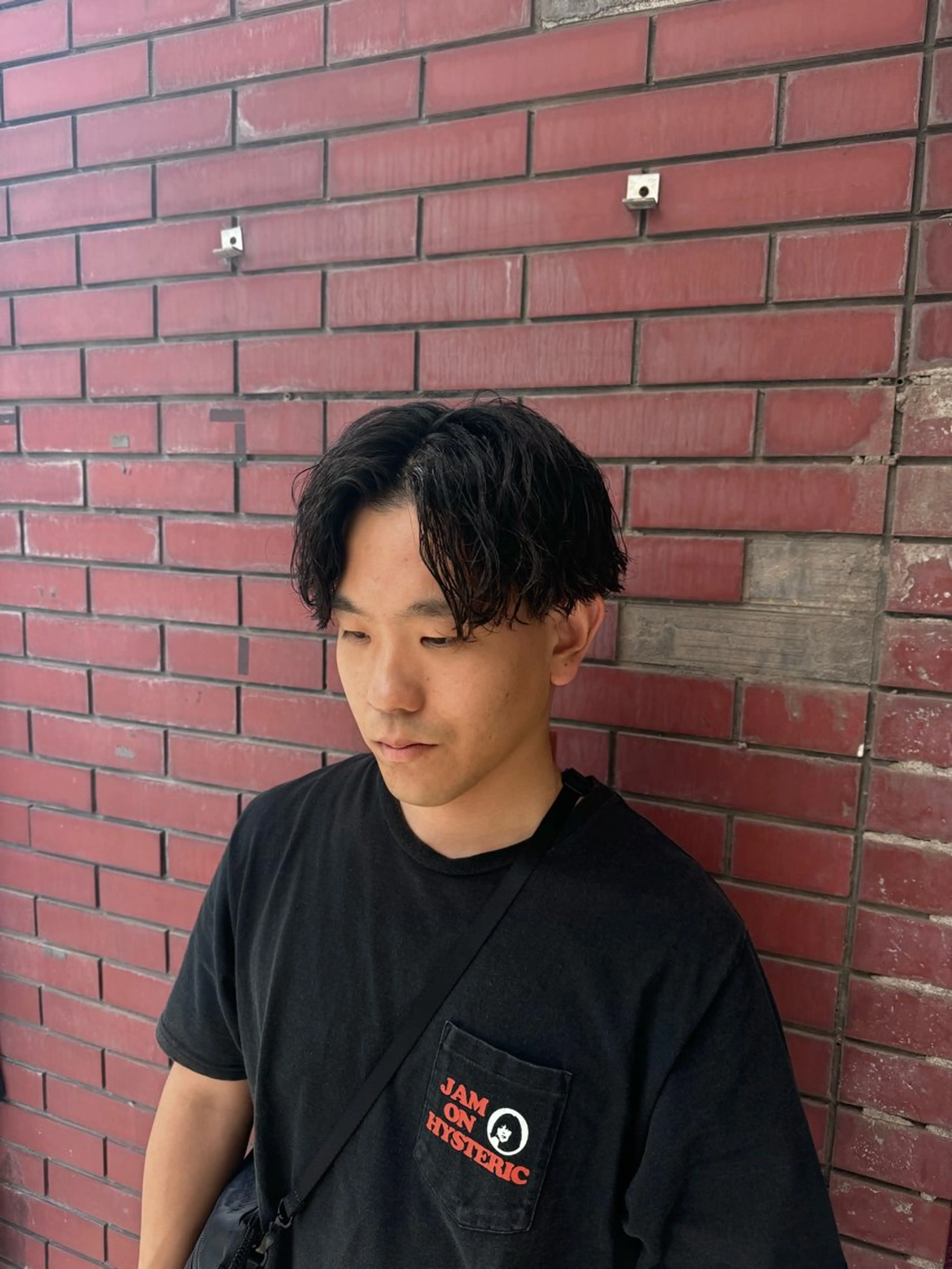 ショート パーマ メンズ カット パーマ 柏メンズカットパーマ NO.1タイチのヘアスタイル