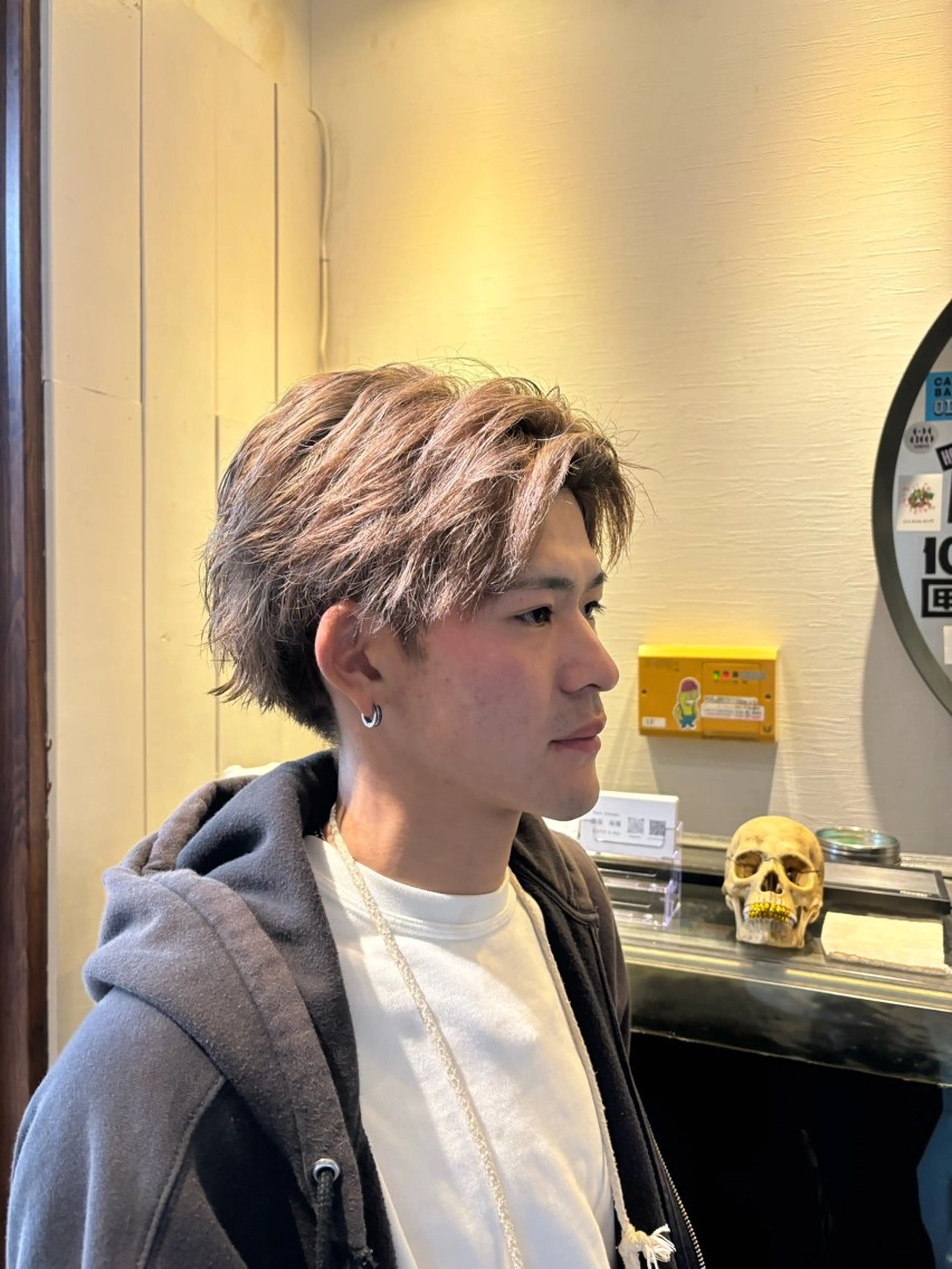 カラー メンズ 横浜メンズマッシュ カット/ショウゴのヘアスタイル