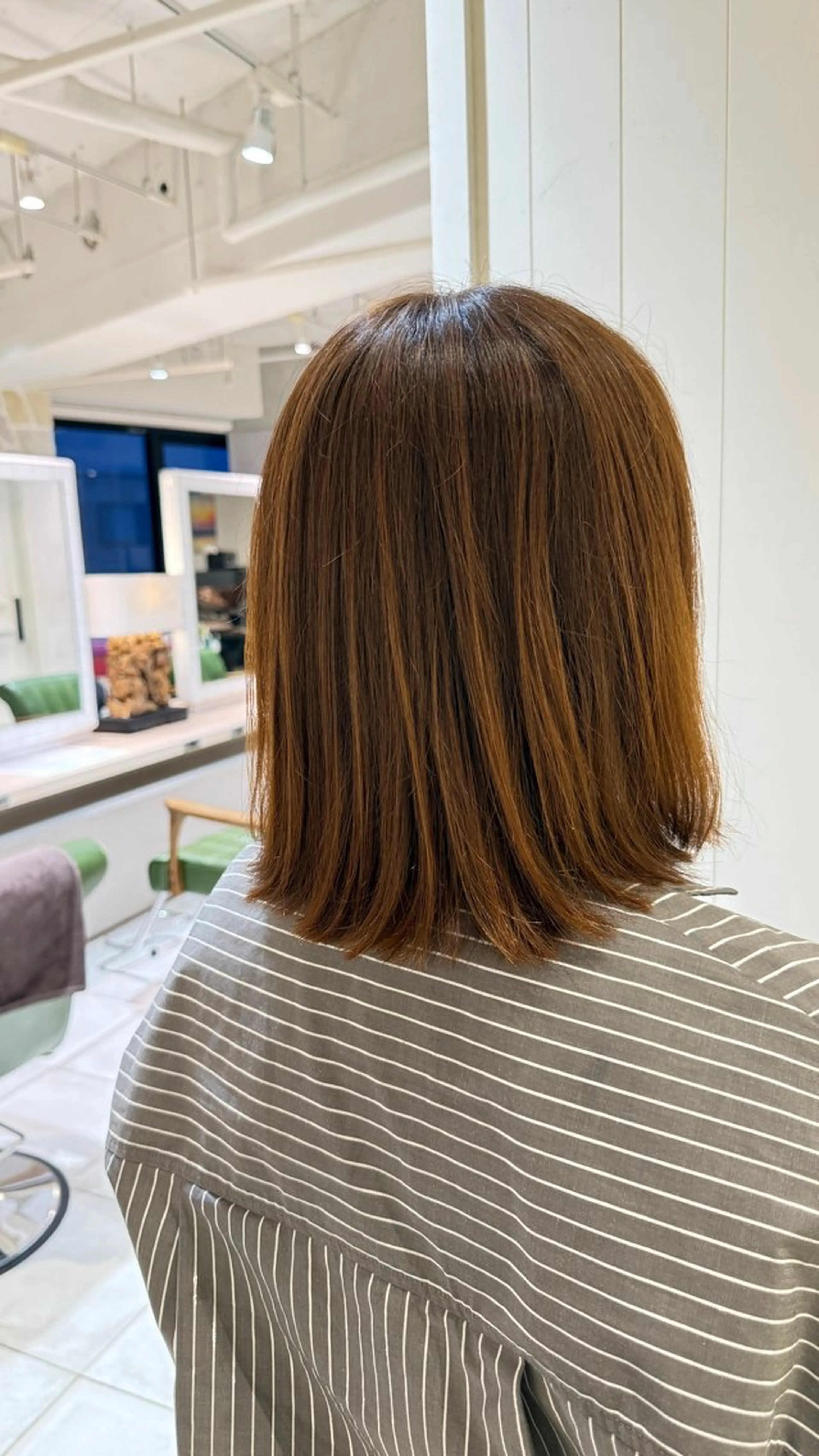 ミディアム keina / EARTH志木のヘアスタイル