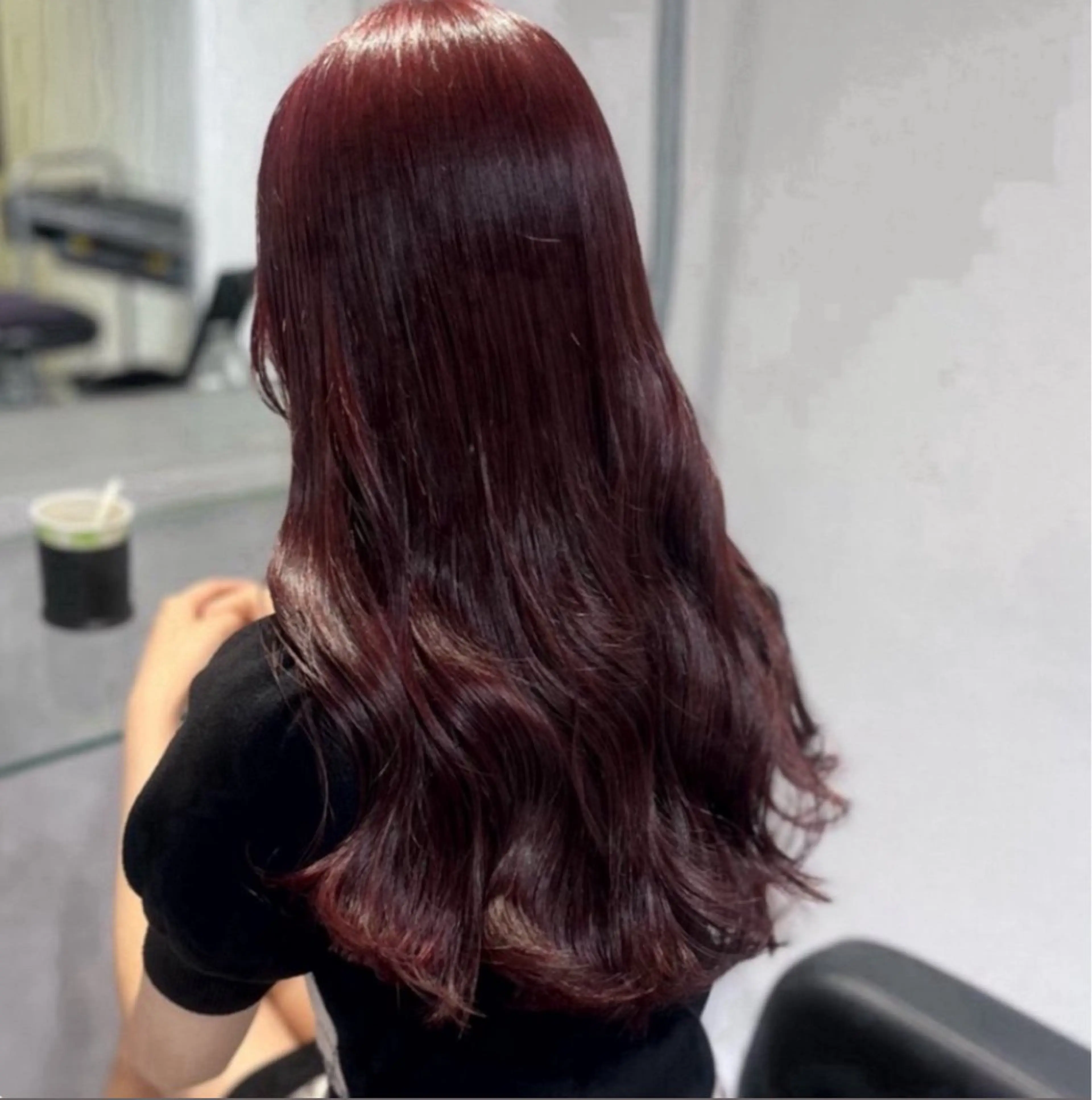 ロング カラー 🫧うる艶トレンド 🫧透明感カラーのヘアスタイル