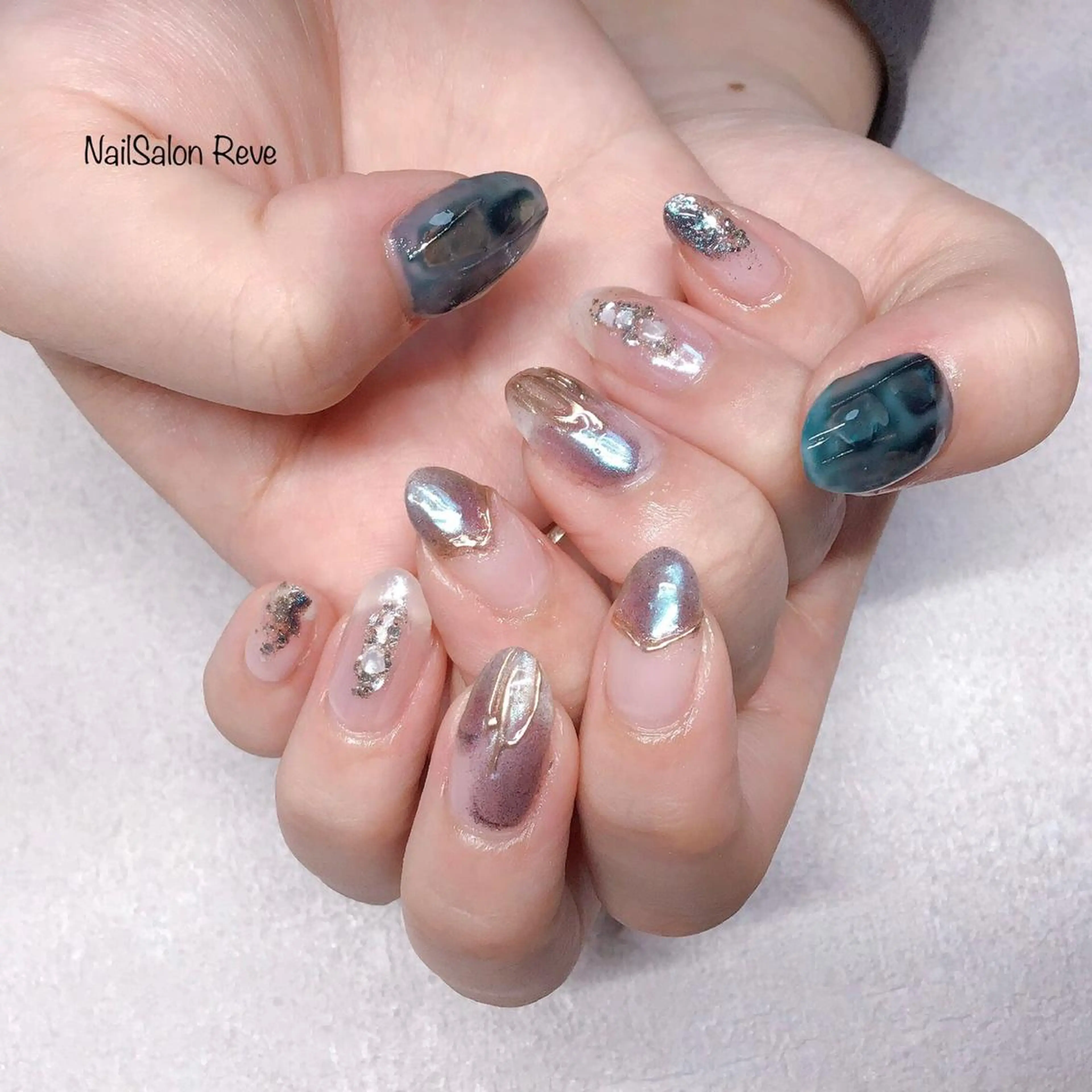 ネイル ニュアンスネイル NailSalon   Reve（ネイルサロン レーヴ）所属・NailSalon Reveのネイルデザイン