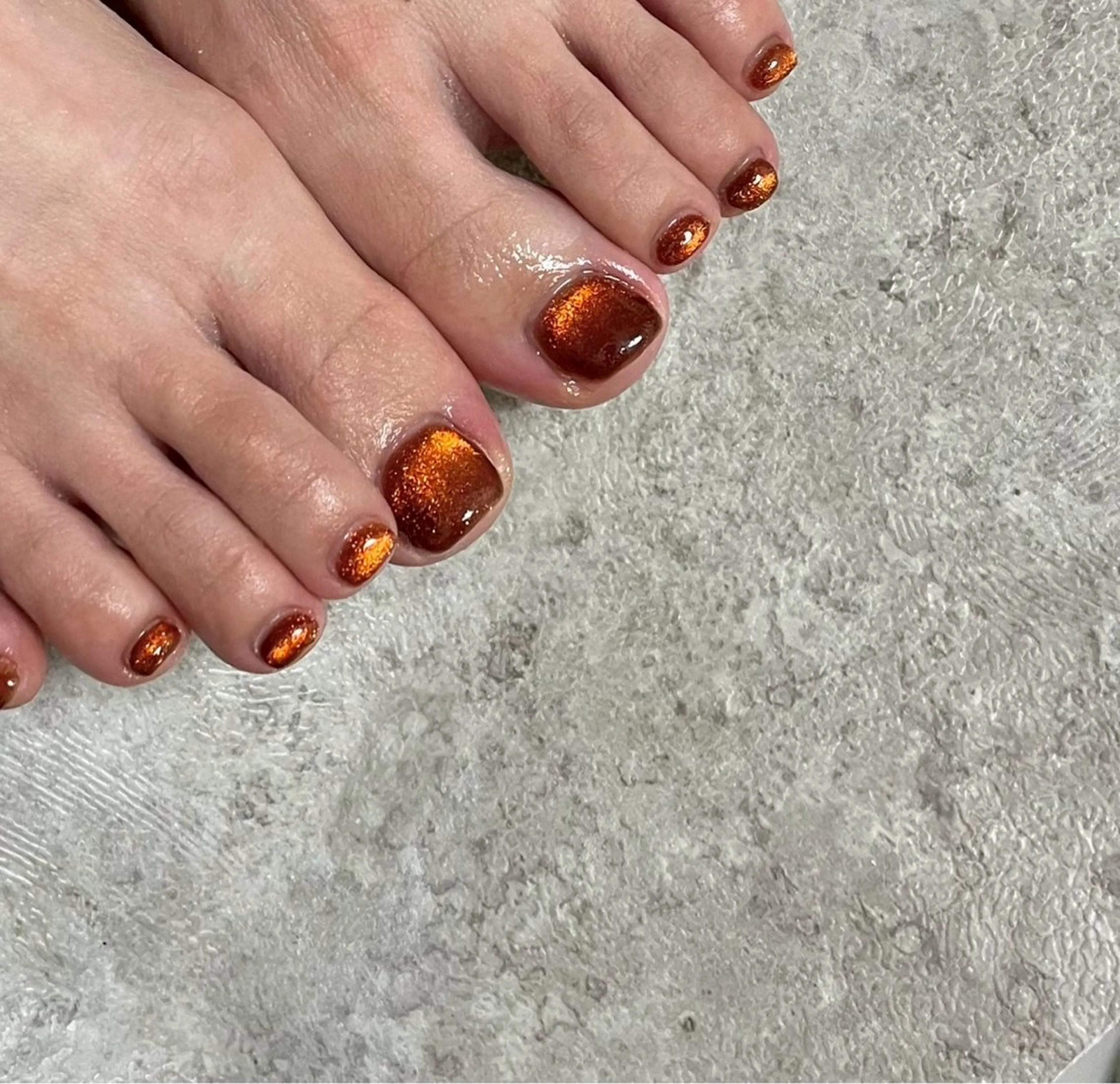 オフケア込💅🏻フット☆マグネットorフラッシュ✨の写真