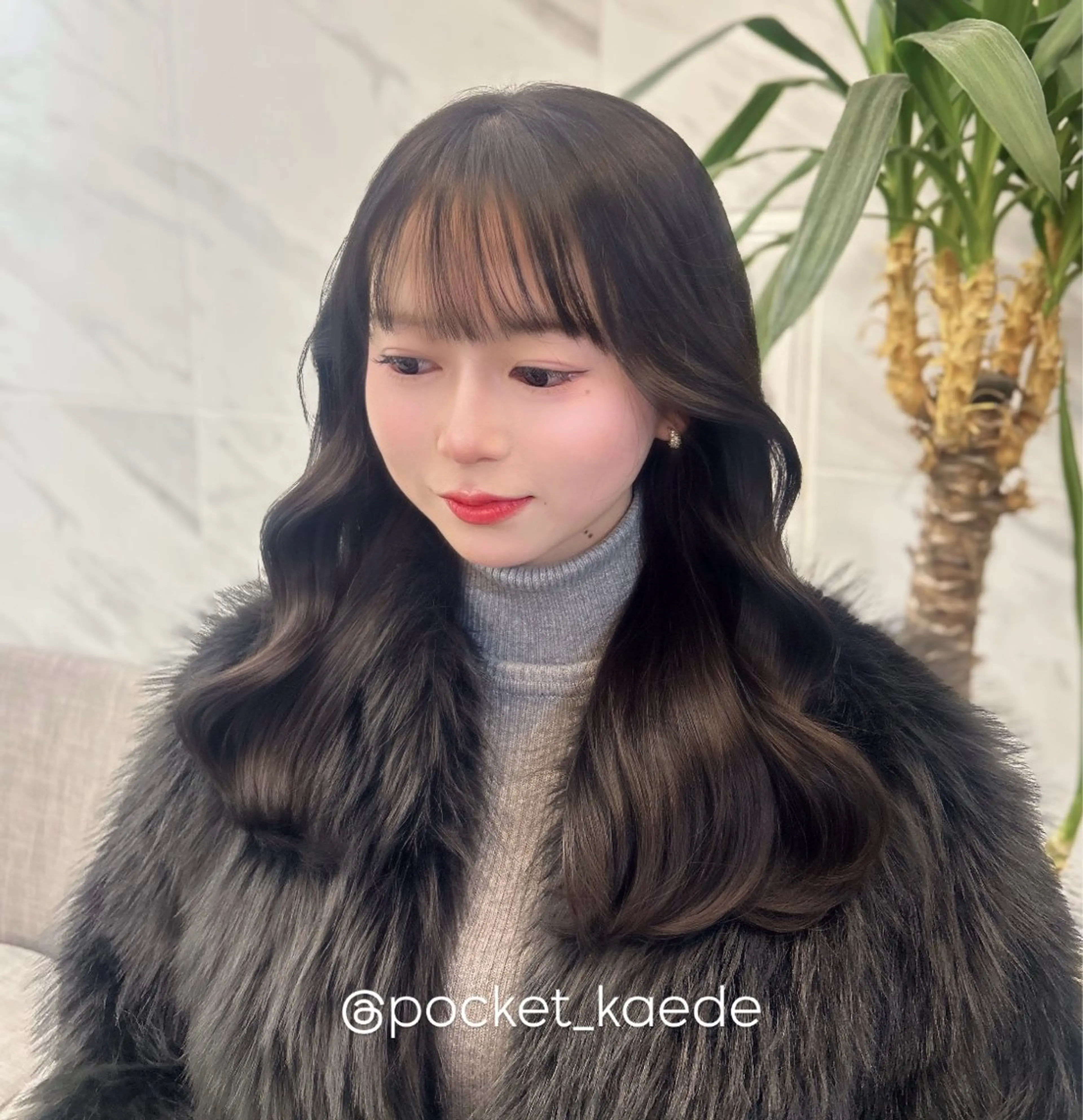 カラー 🤍韓国ヘア/ 楓🤍のヘアスタイル