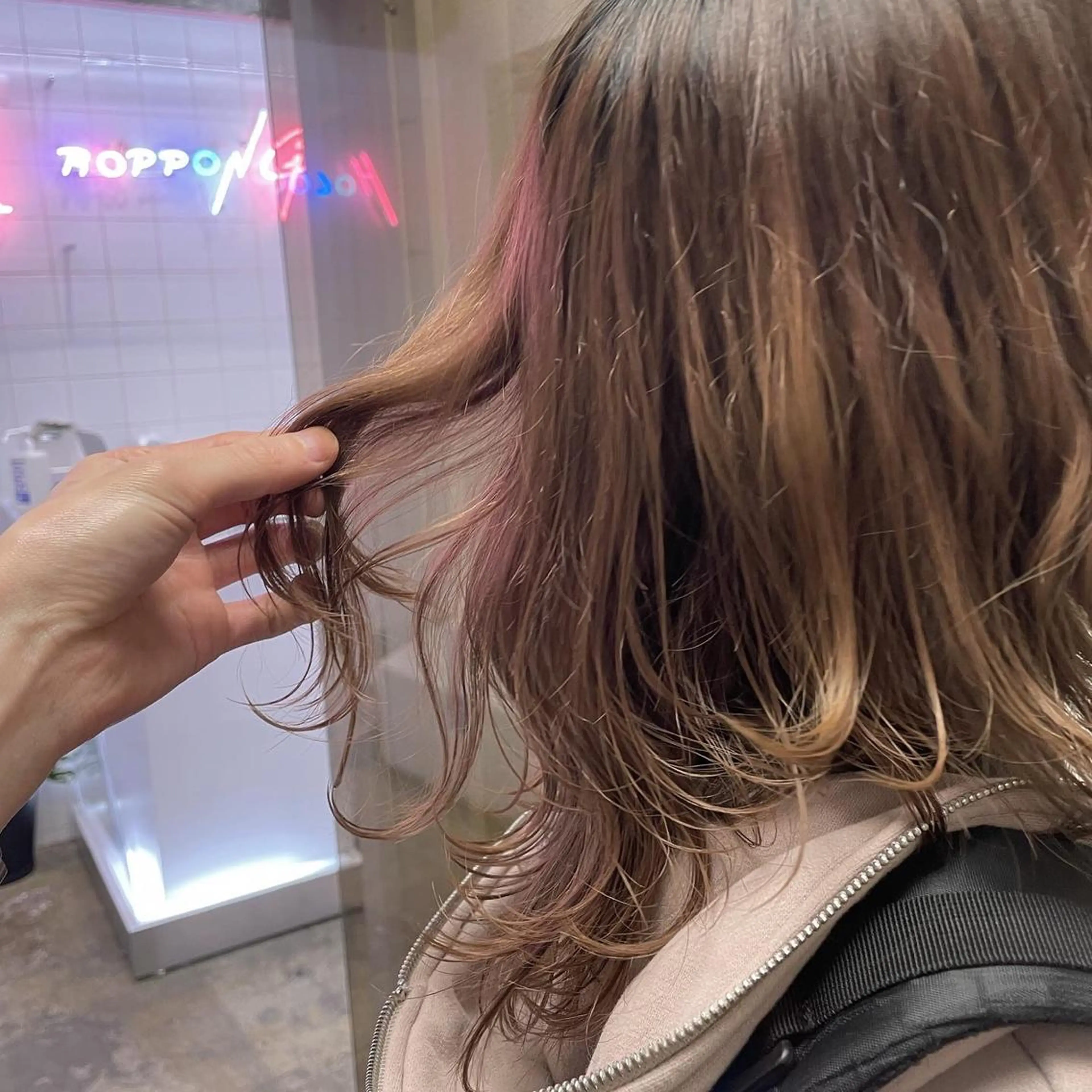 セミロング レイヤーカット ウルフカット 🐺ウルフ/レイヤー カット/高嶋湧大のヘアスタイル