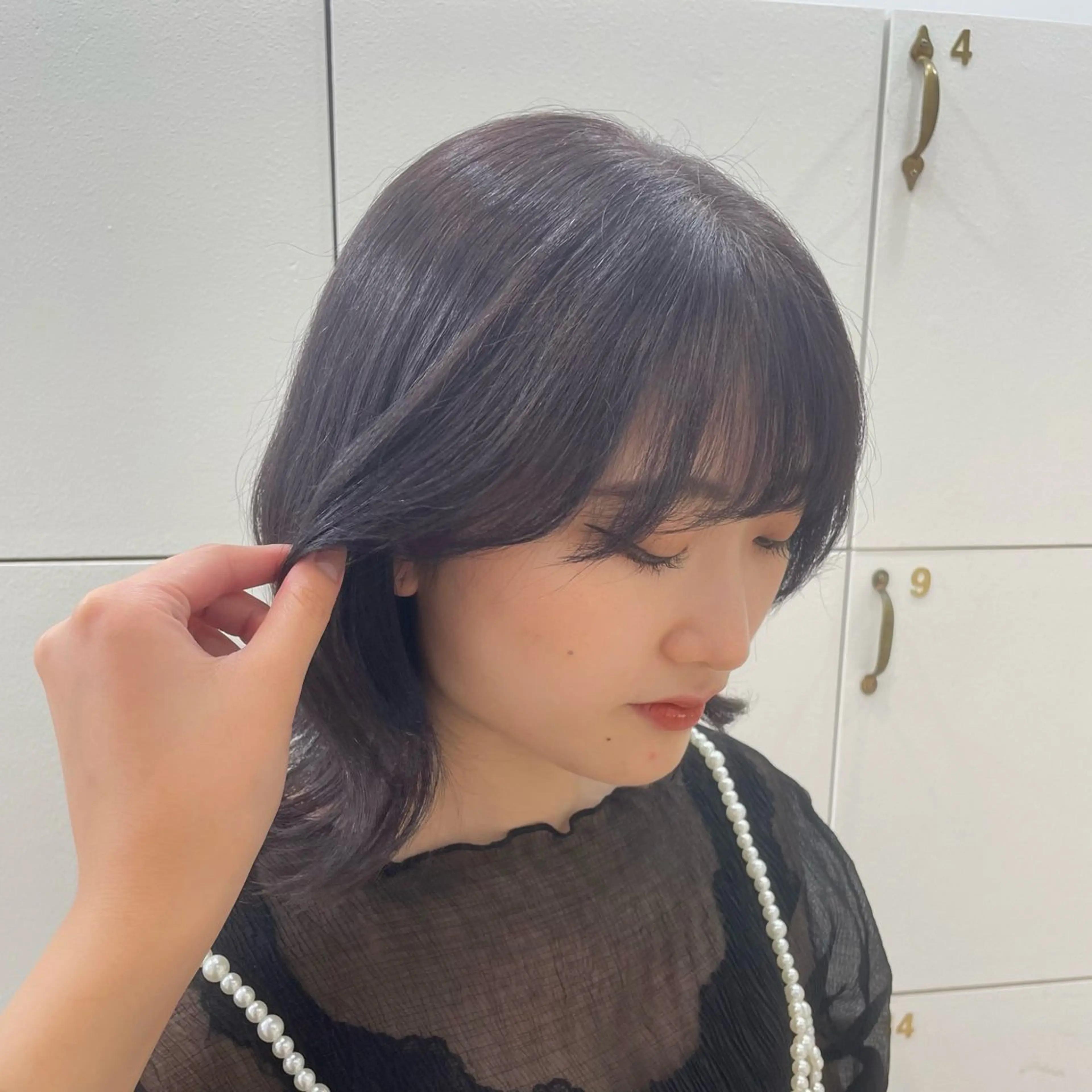 カラー ラベンダーカラー lufeli所属・🫧あやね/カットモ デル/仙台美容室🫧のヘアスタイル