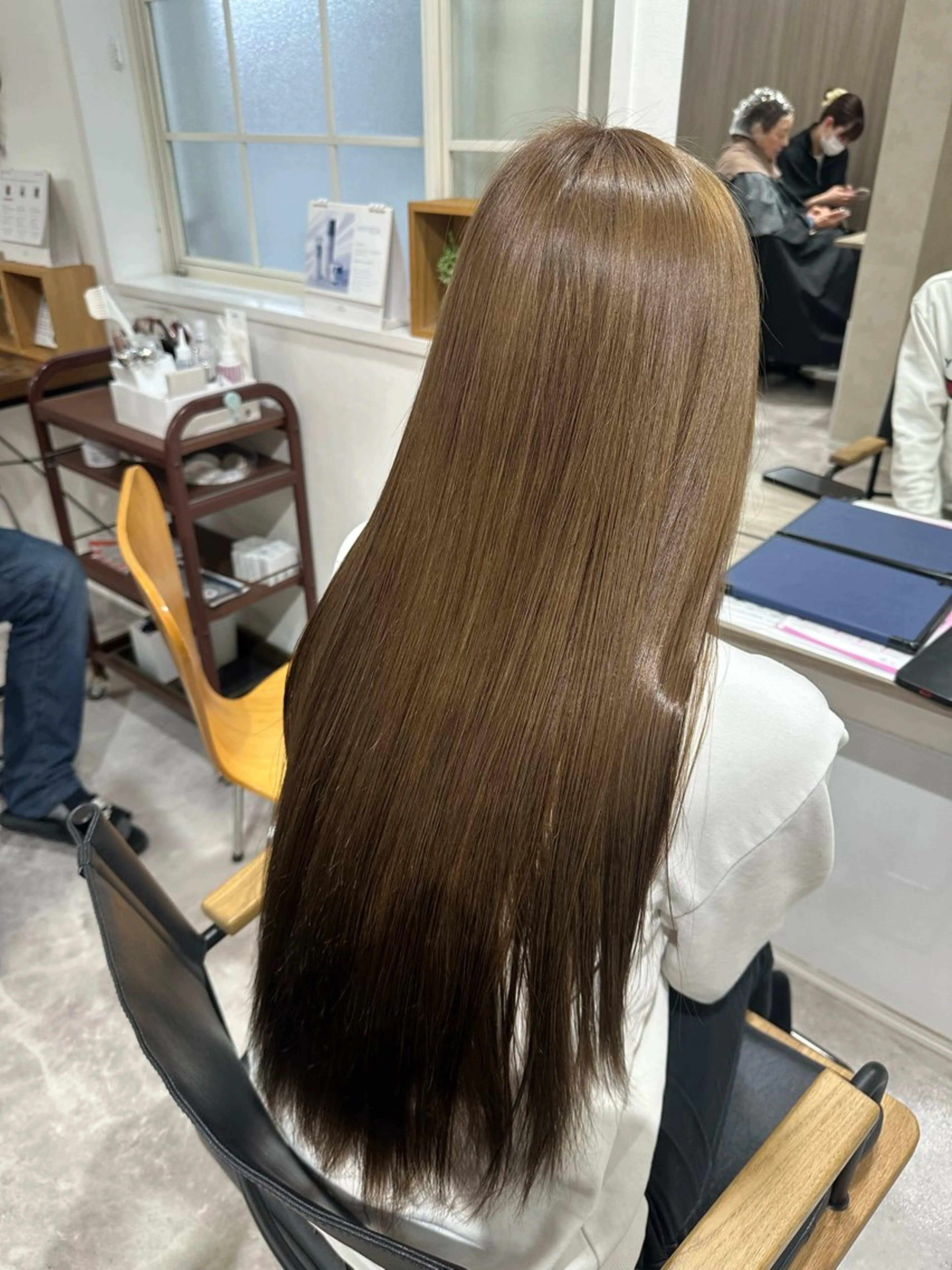 ロング カラー 𝑴𝒐𝒓𝒊‎‪ /髪質改善/艶髪🖤のヘアスタイル