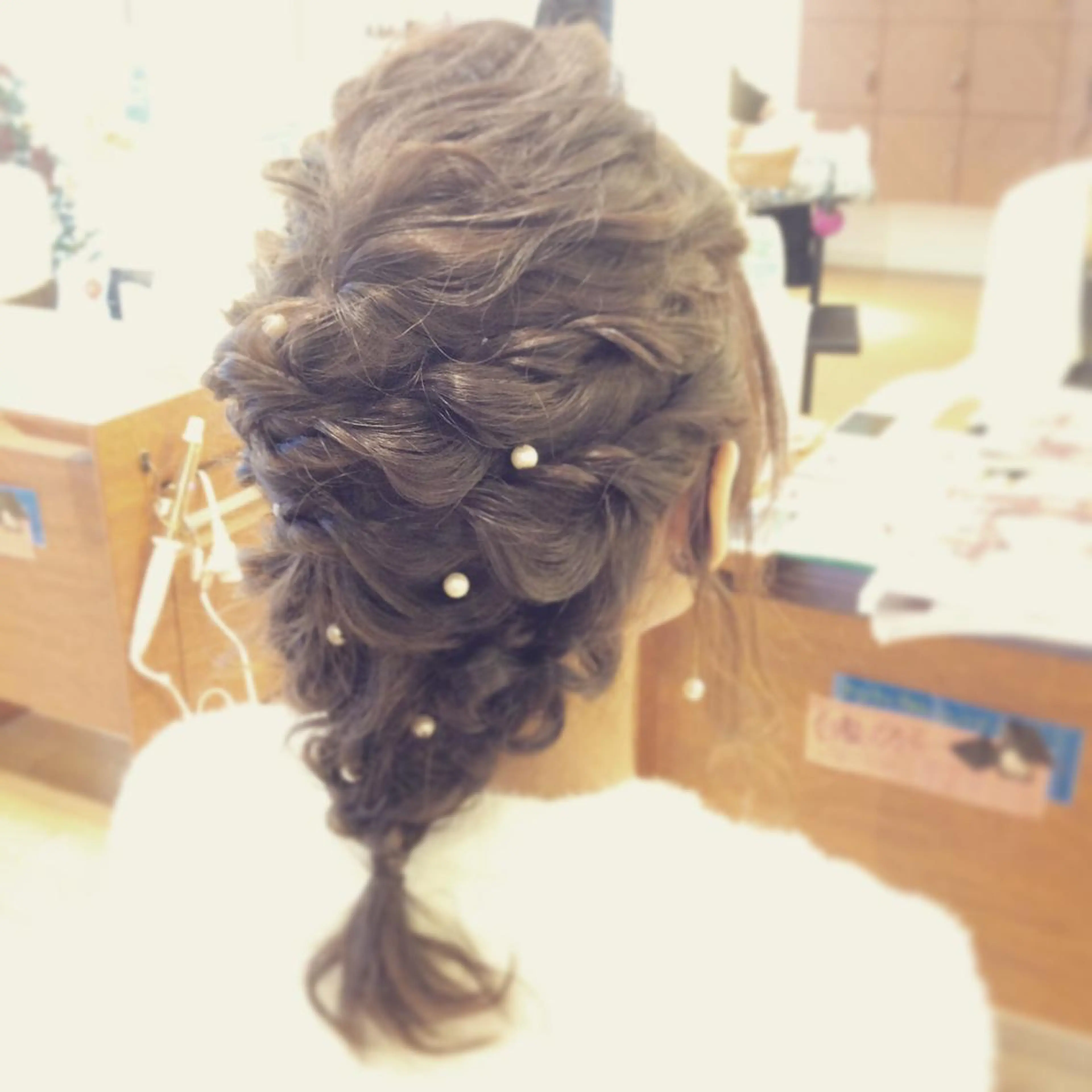 セミロング ヘアアレンジ 似合わせカット🌿 前川のヘアスタイル