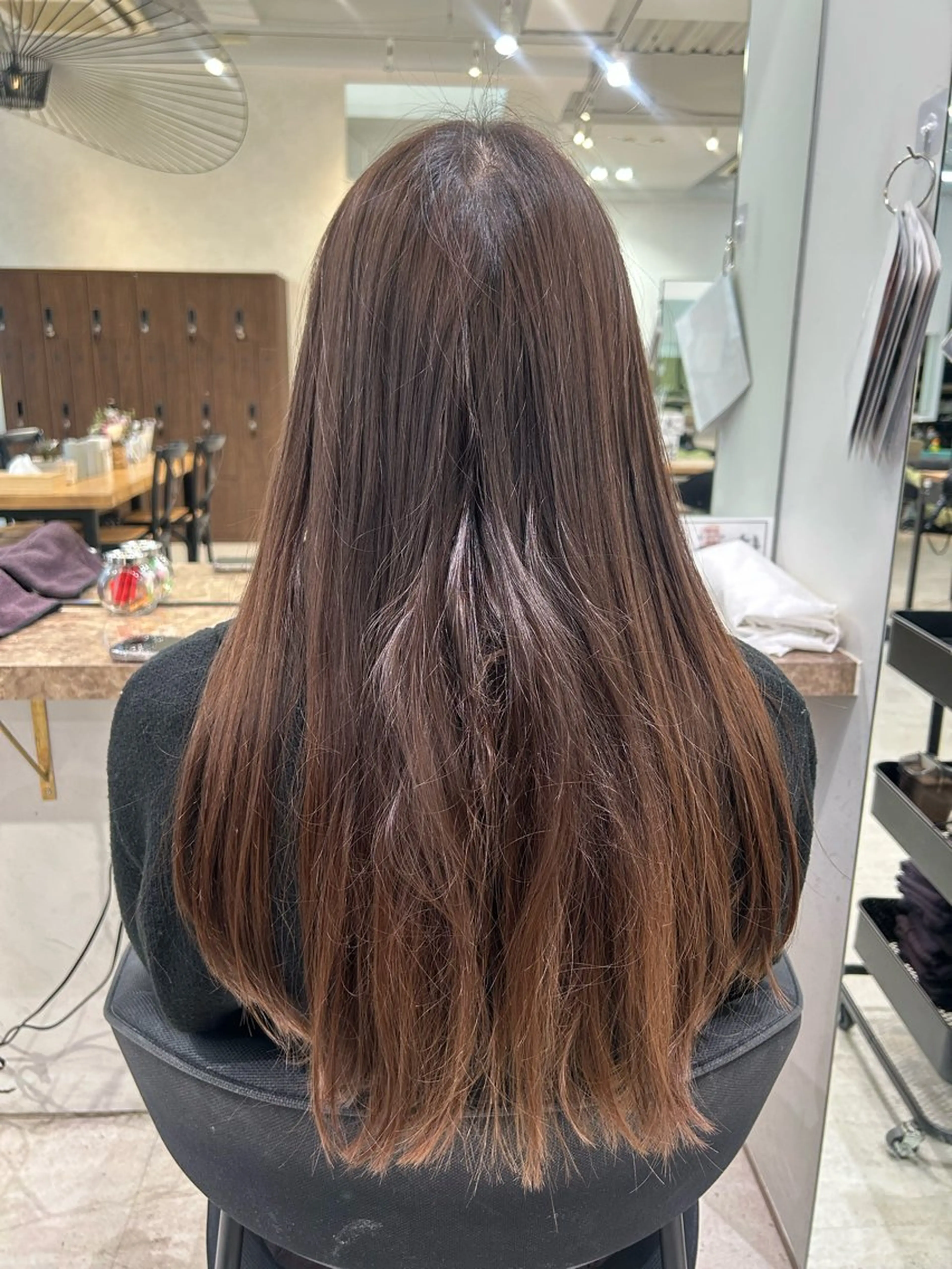 ロング ヘアセット VIEW Tokyo所属・🎀ミディアムボブ/ 縮毛矯正/ひかりのヘアスタイル