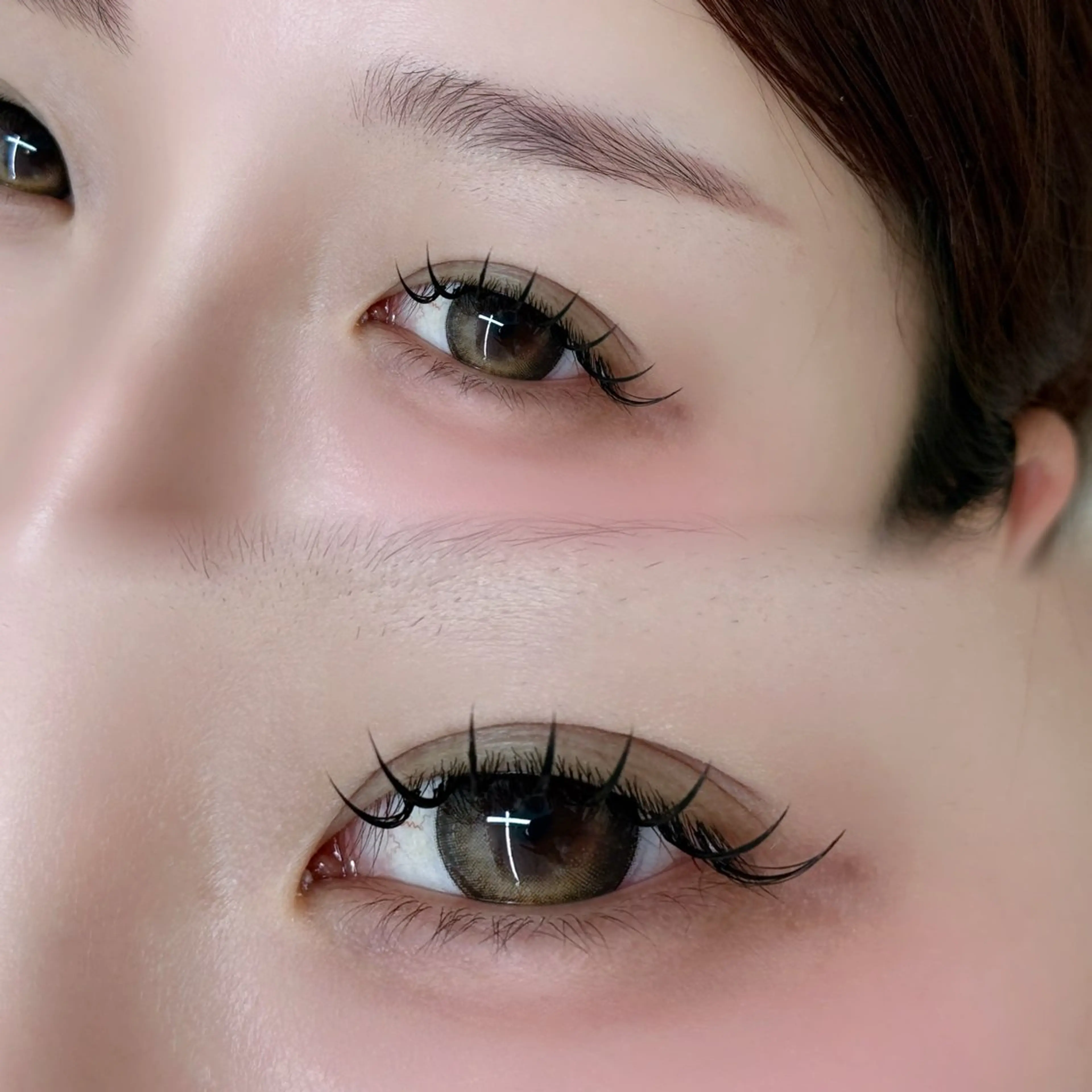 マツエク・マツパ Cカール Lカール 一重×まつ毛パーマ tomteトムテ junmiのマツエク・マツパデザイン