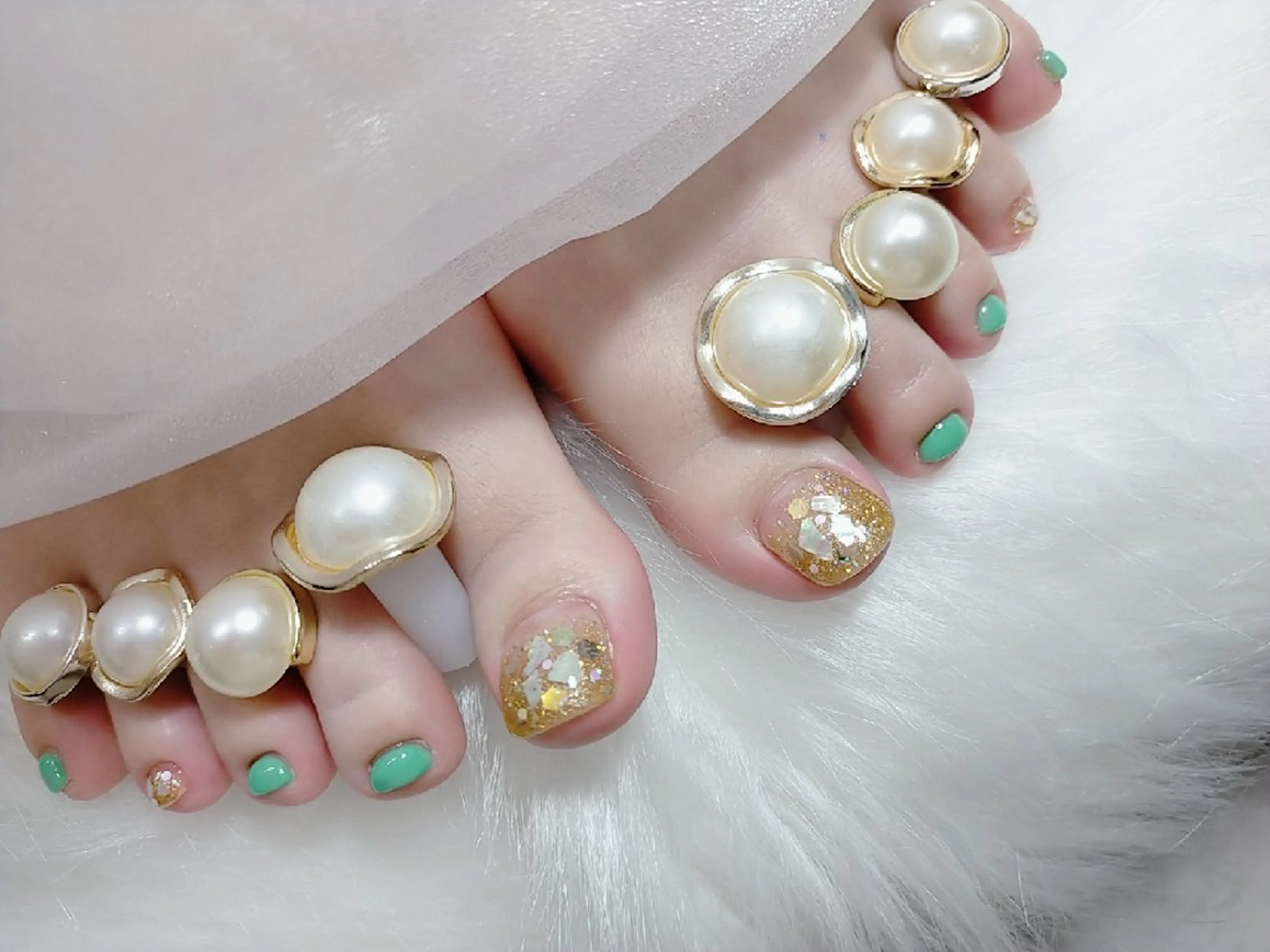 ネイル フットネイル ハンドケア Bianca 大山のネイルデザイン