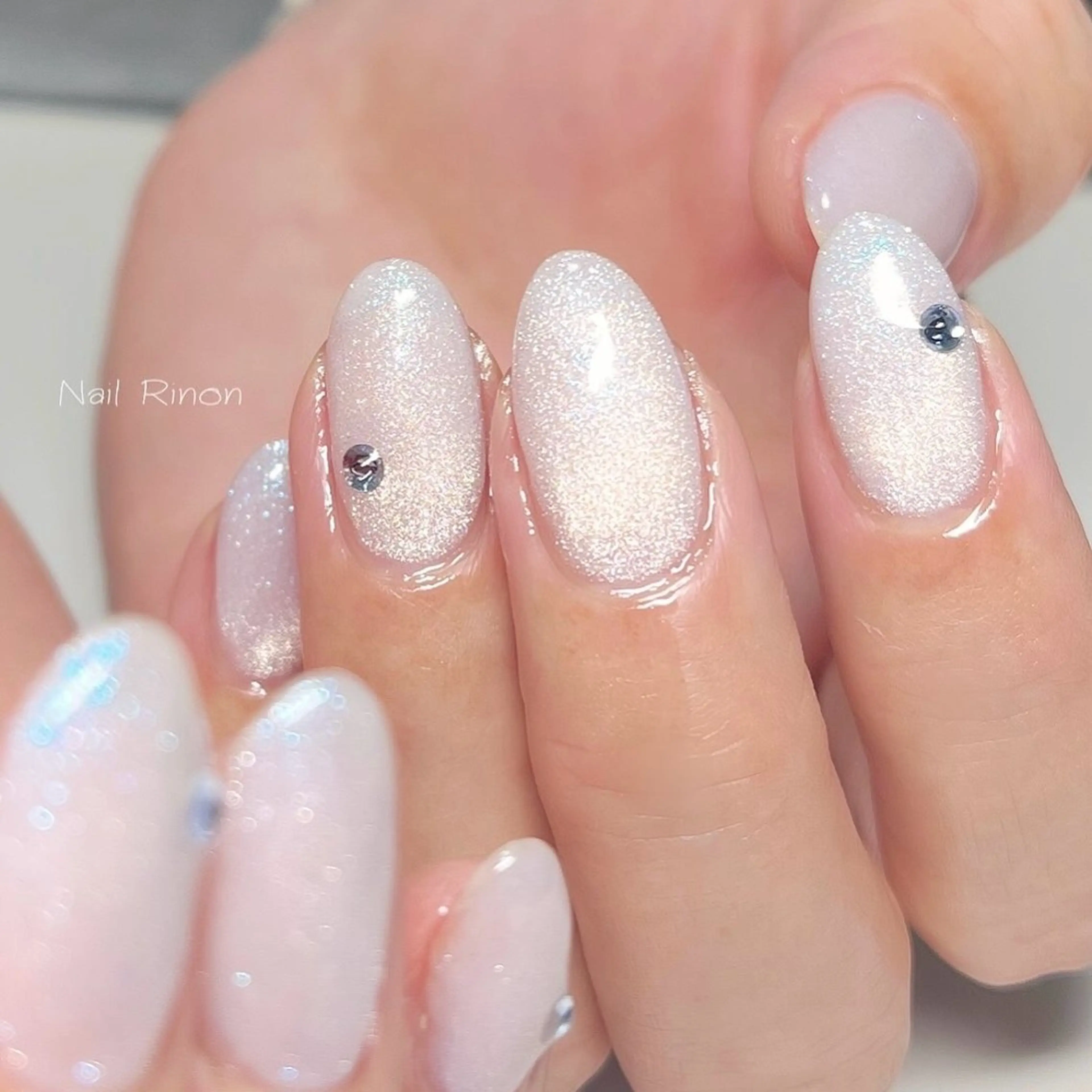 ネイル マグネットネイル ハンドネイル Nail Rinonのネイルデザイン