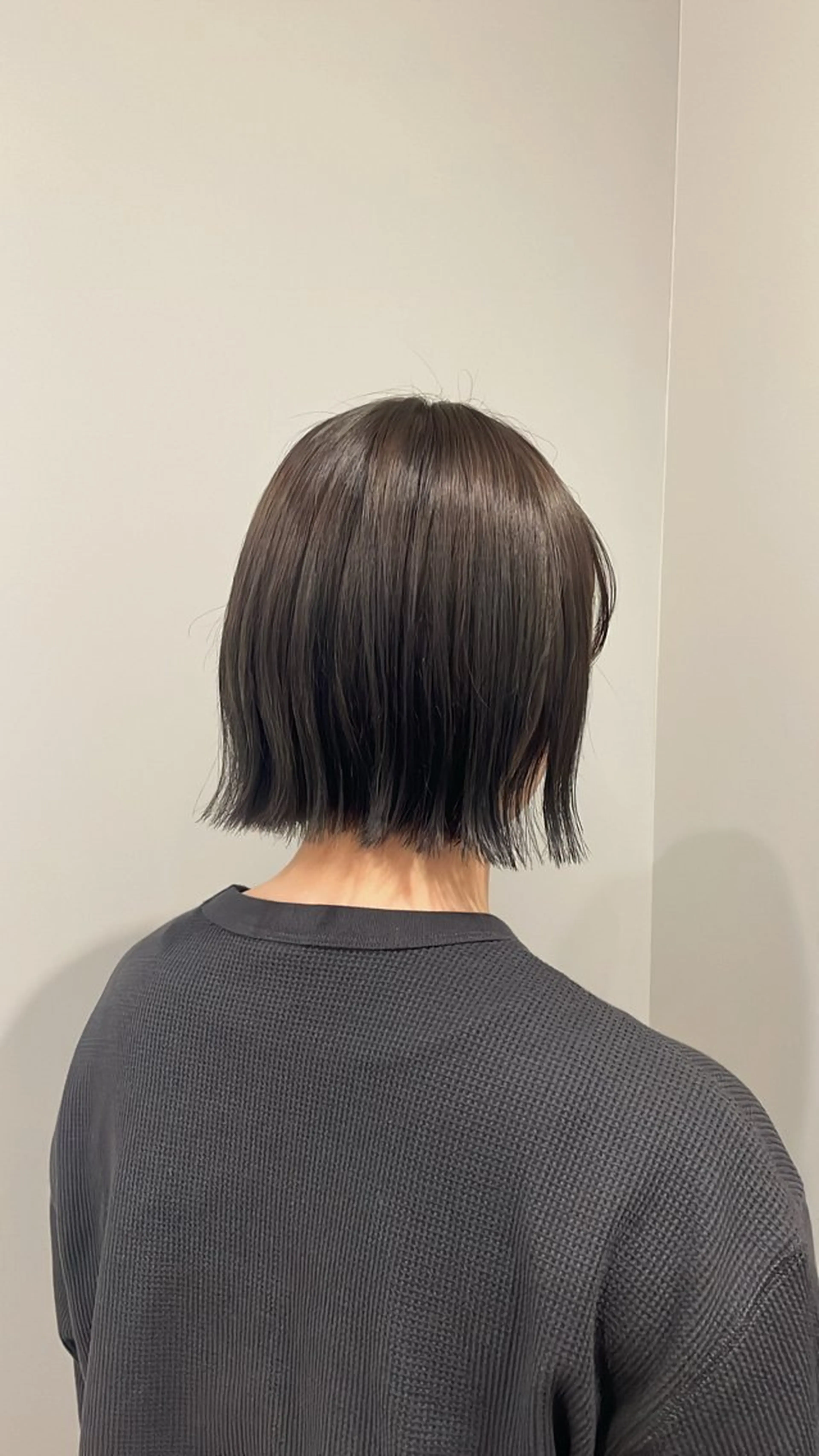 ショート 切りっぱなしボブ ボブ hair lanish 流山セントラルパーク店所属・渋谷 夏稀のヘアスタイル