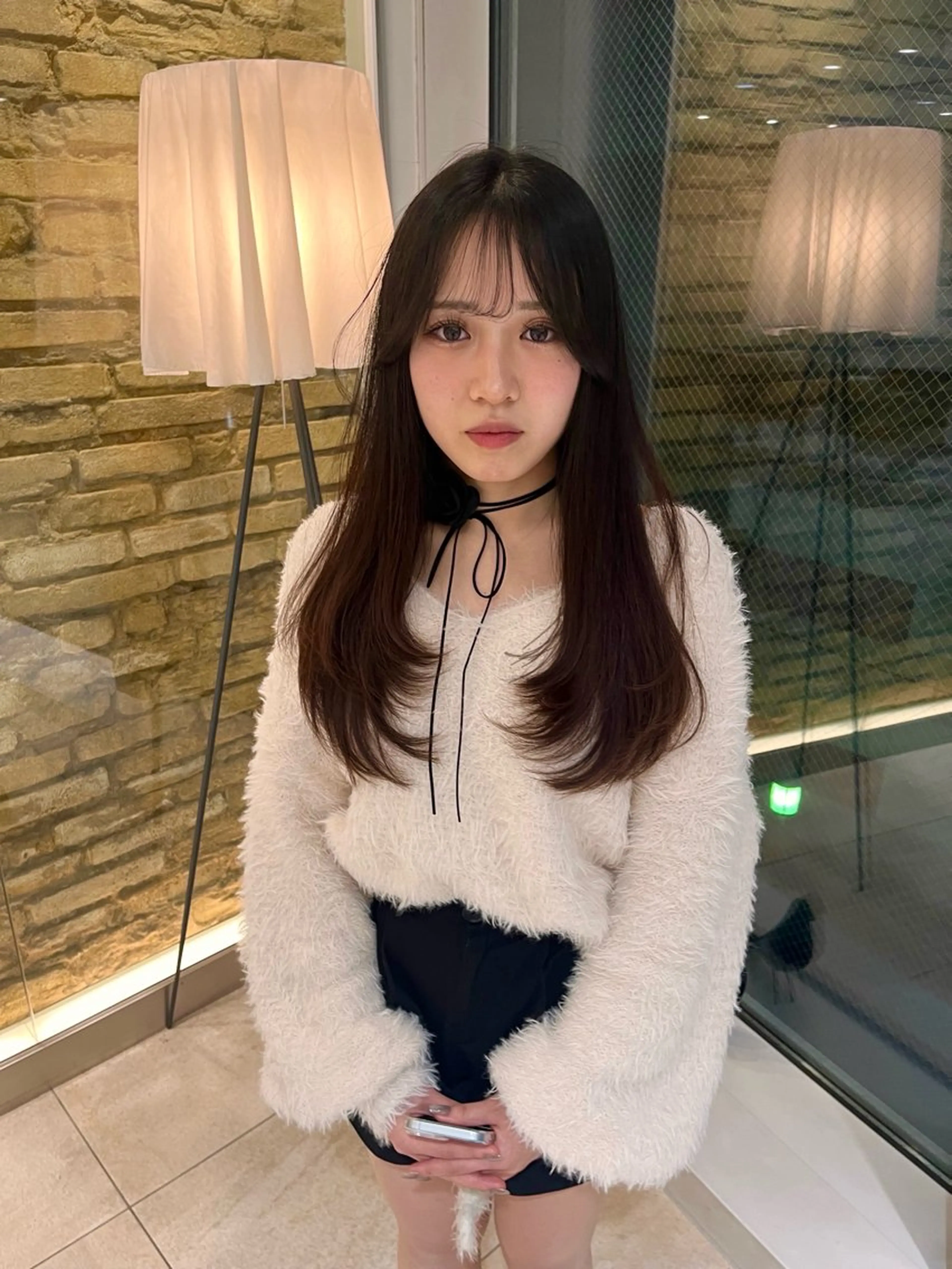 ロング hair make BEHIVE ichibancho AVEDA所属・渡邉  日向子 ・レイヤー、縮毛矯正のヘアスタイル