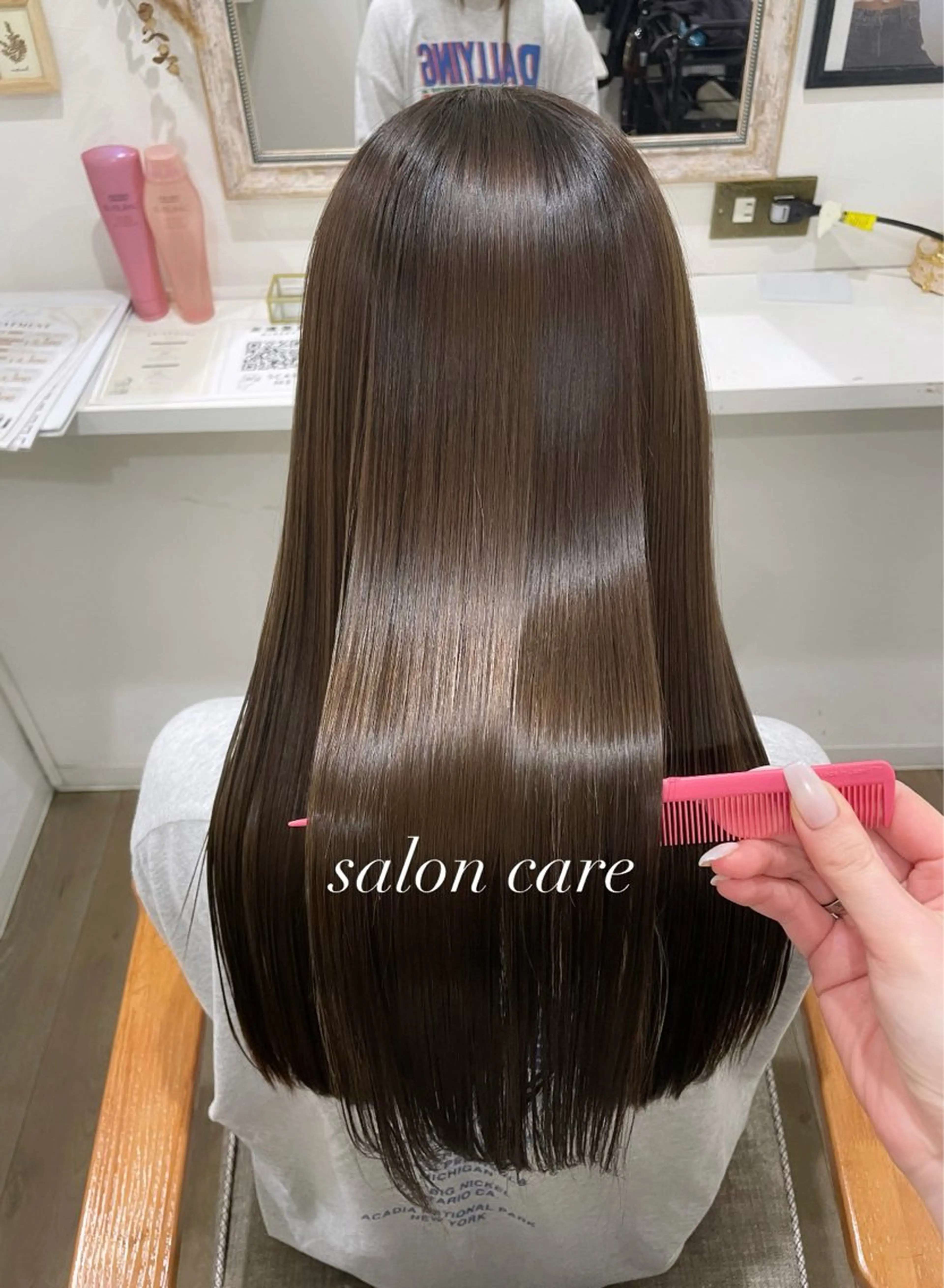 【髪質改善】カット+プレミアム酸熱トリートメントの写真